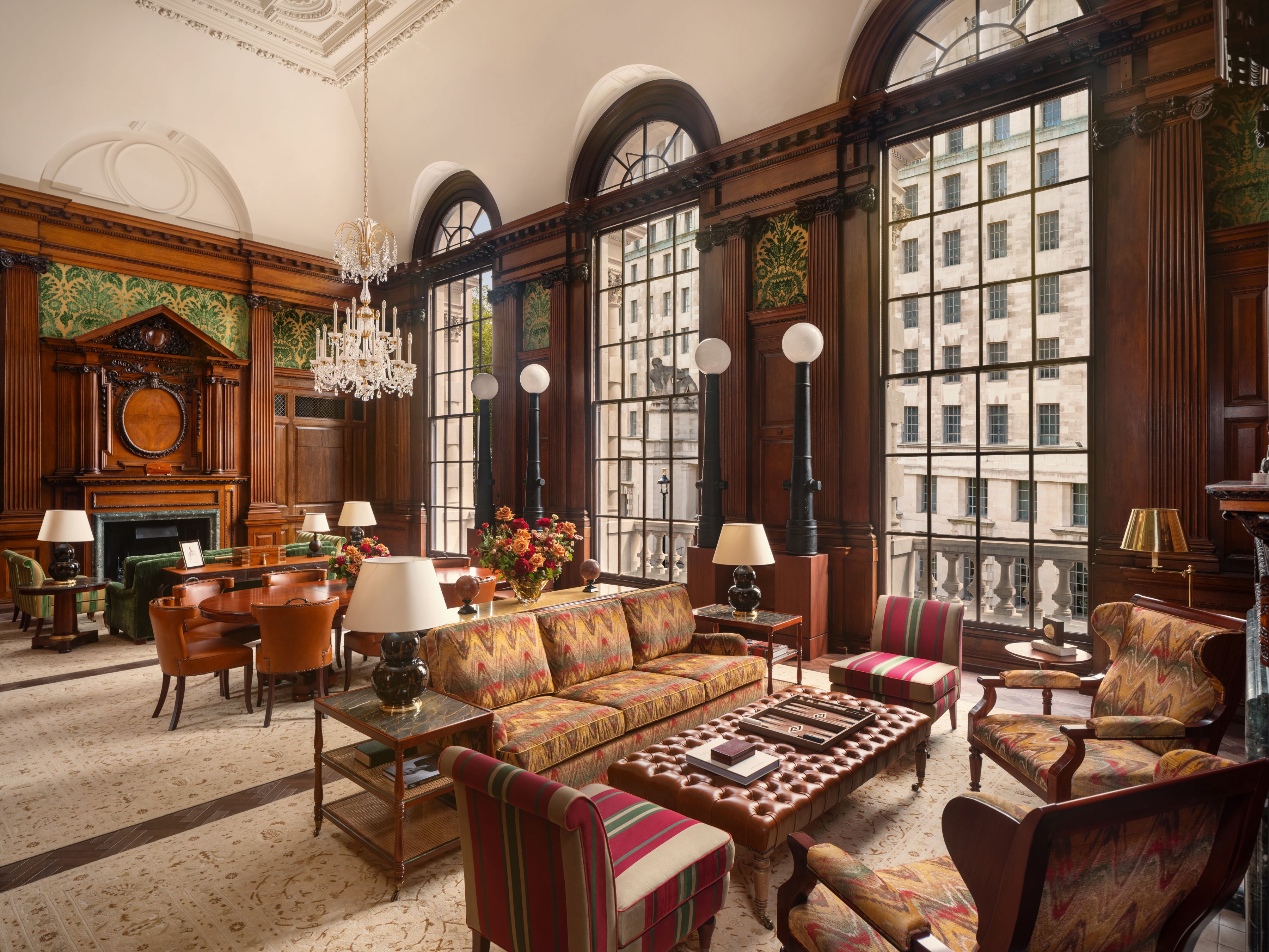 Raffles London at The OWO - The Churchill Suite Lounge