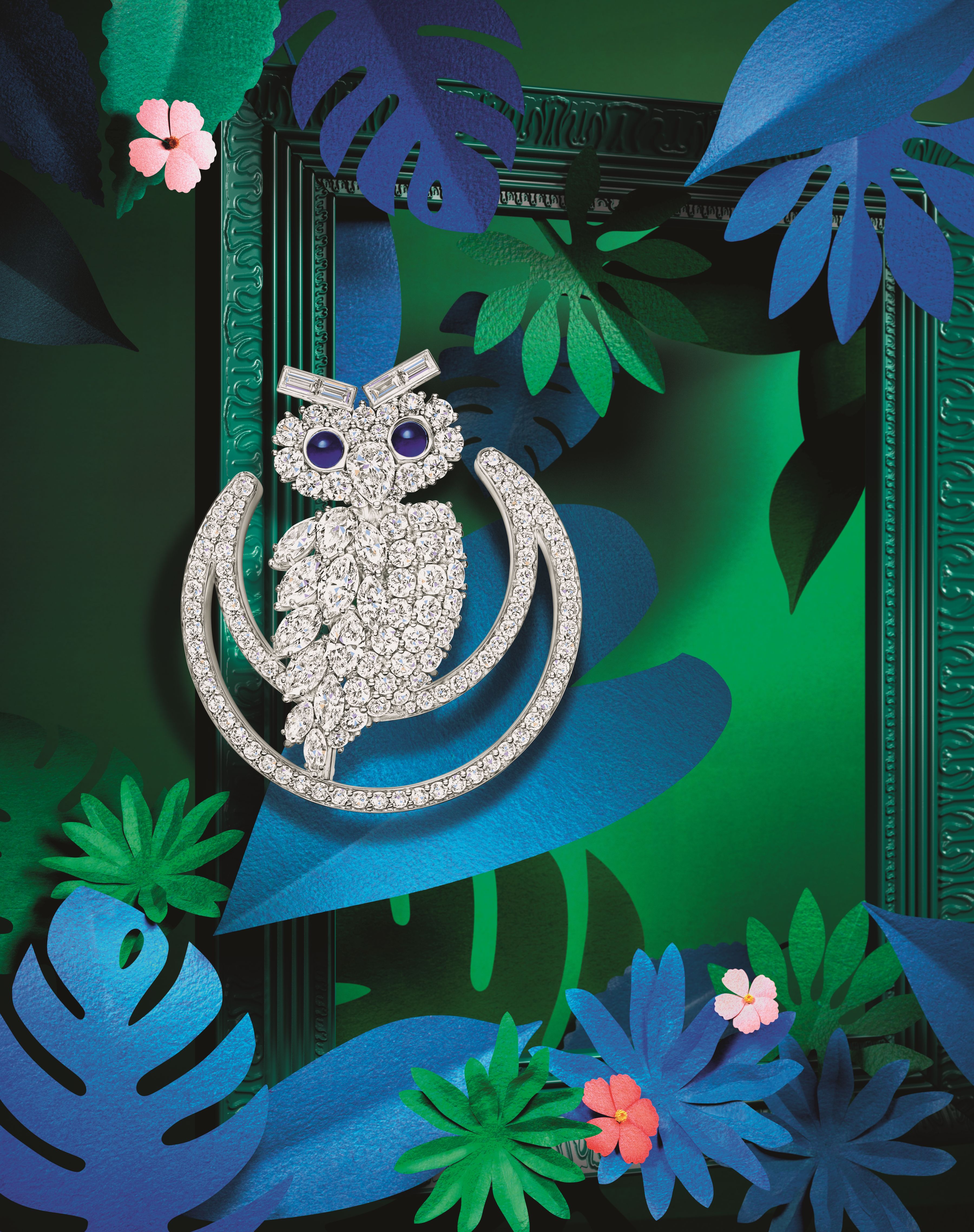 Harry Winston Snowy Owl Brooch