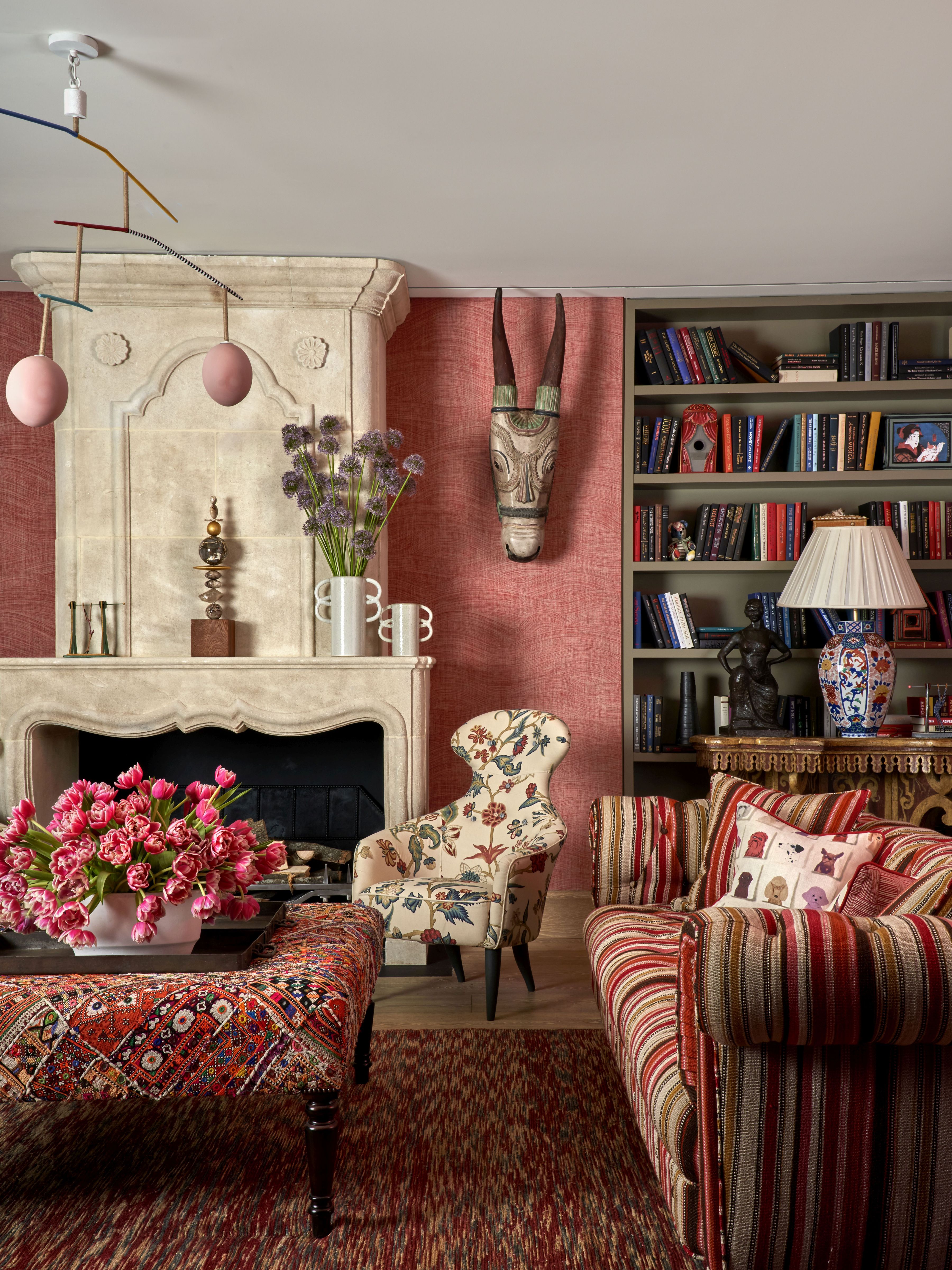 Stunning Interior design features at the Warren Street Hotel - Drawing Room
