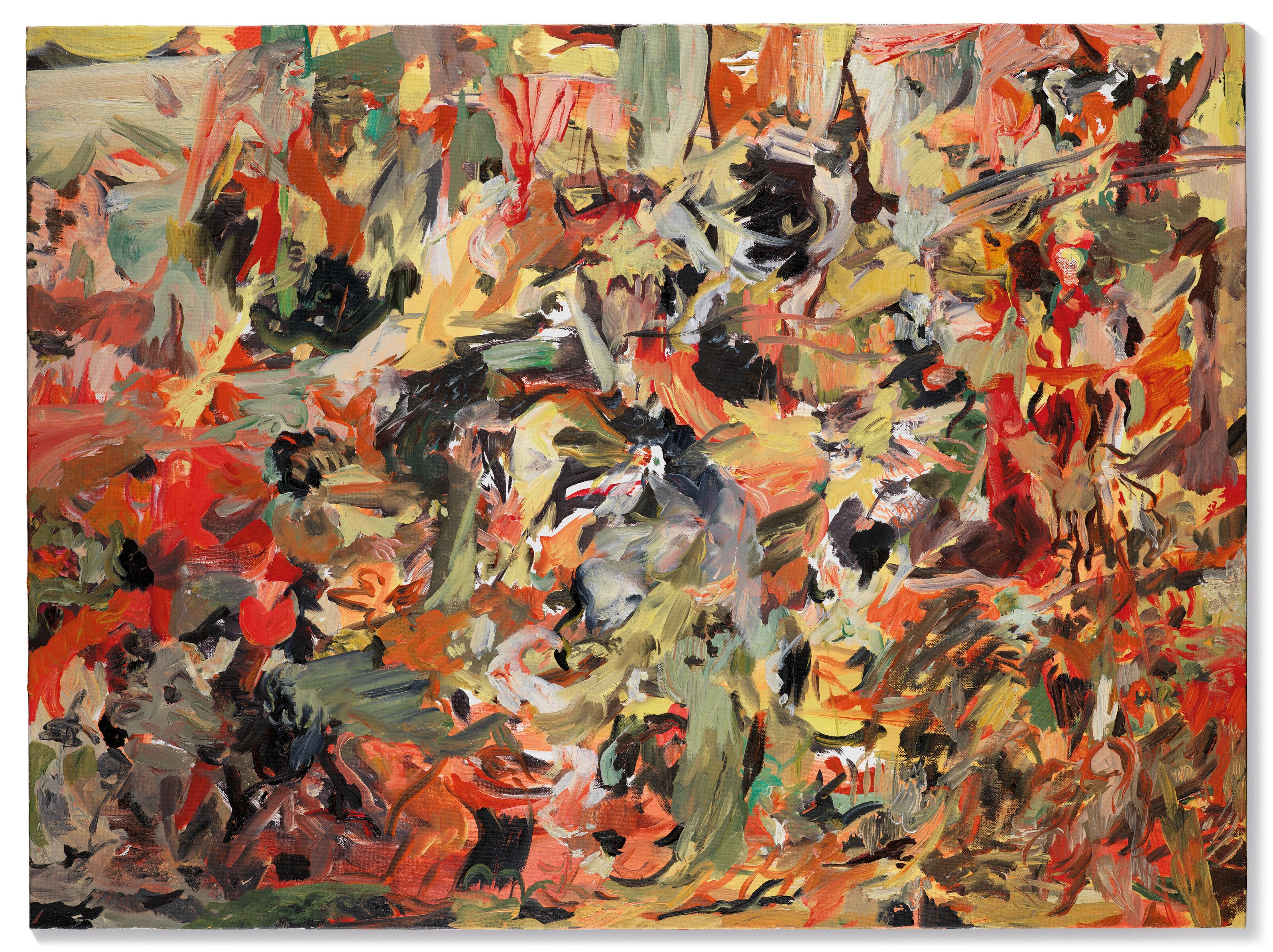 CECILY BROWN Mean Eyed Cat, 2012. Estimate: £600,000-800,000.