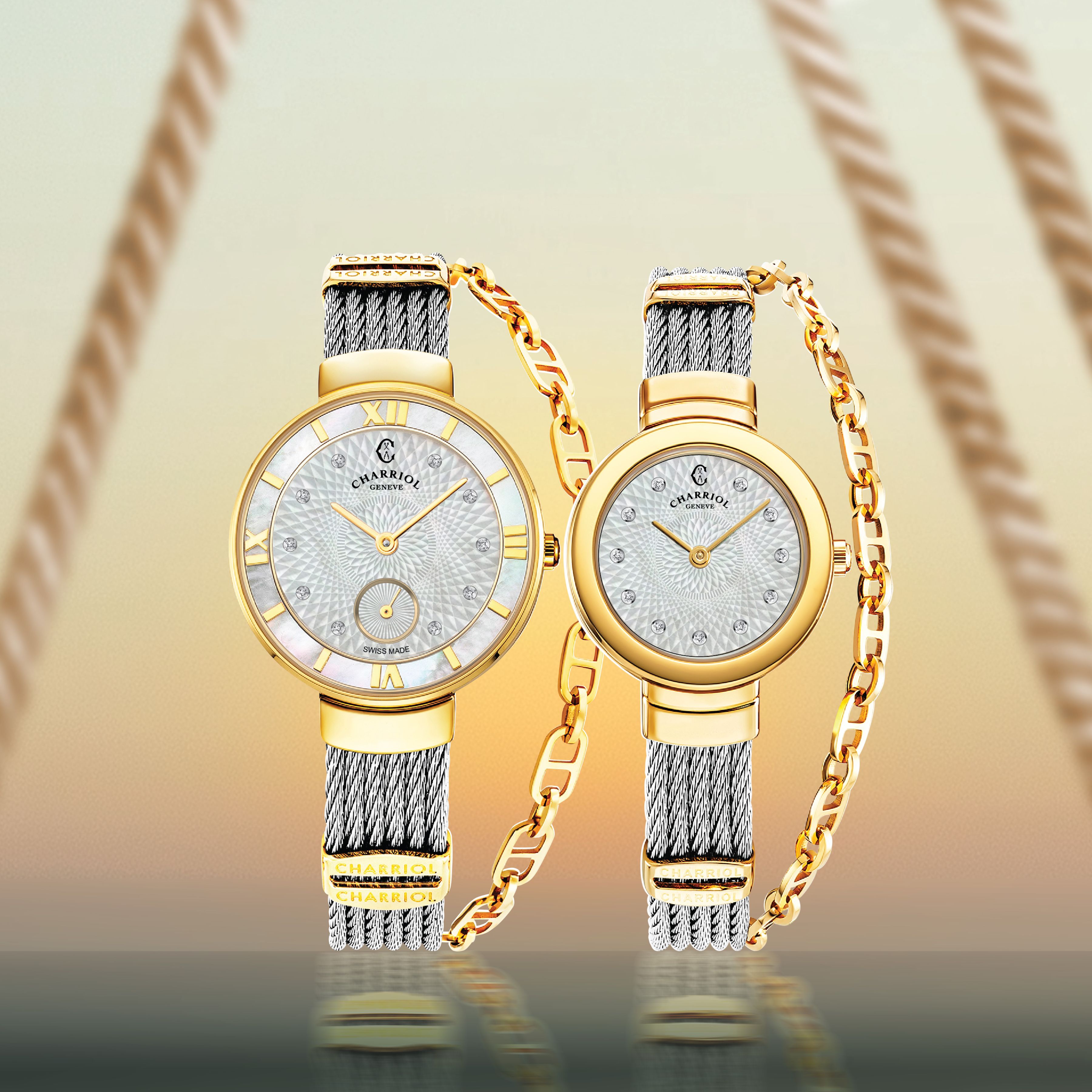 St-Tropez® Guilloche 30MM