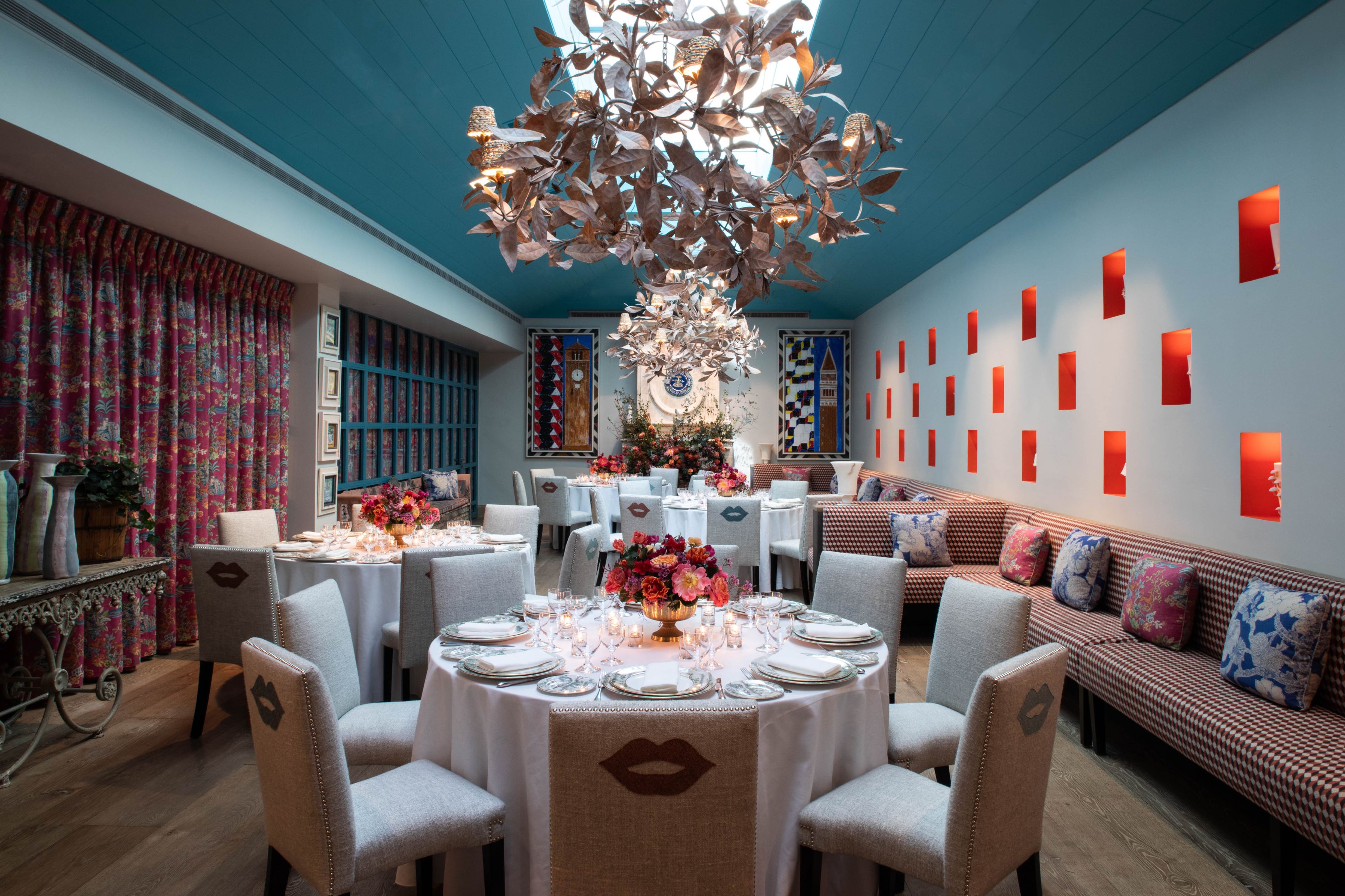 Unique design elements at the Warren Street Hotel, New York