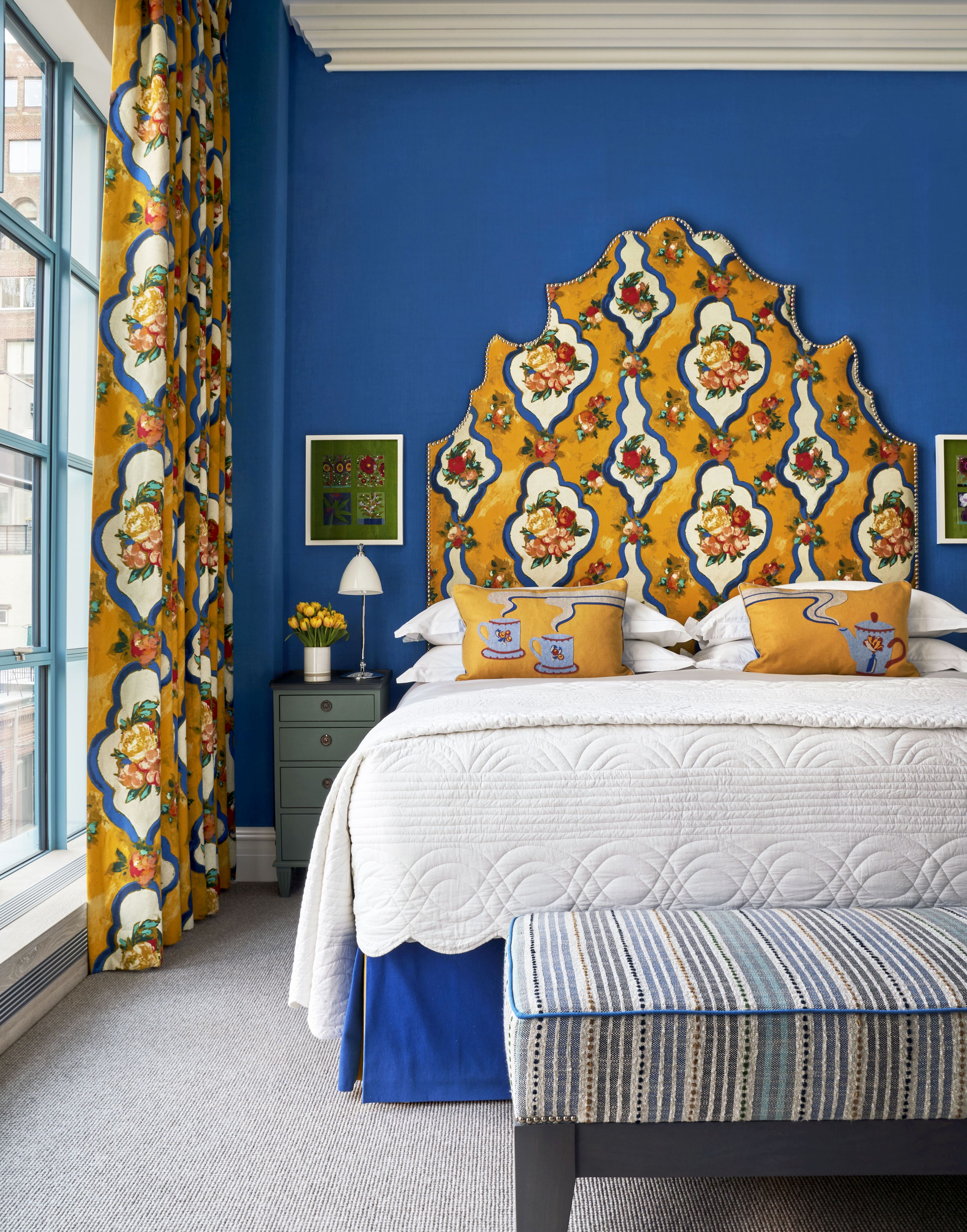 Interior design elements at the Warren Street Hotel - Deluxe Room