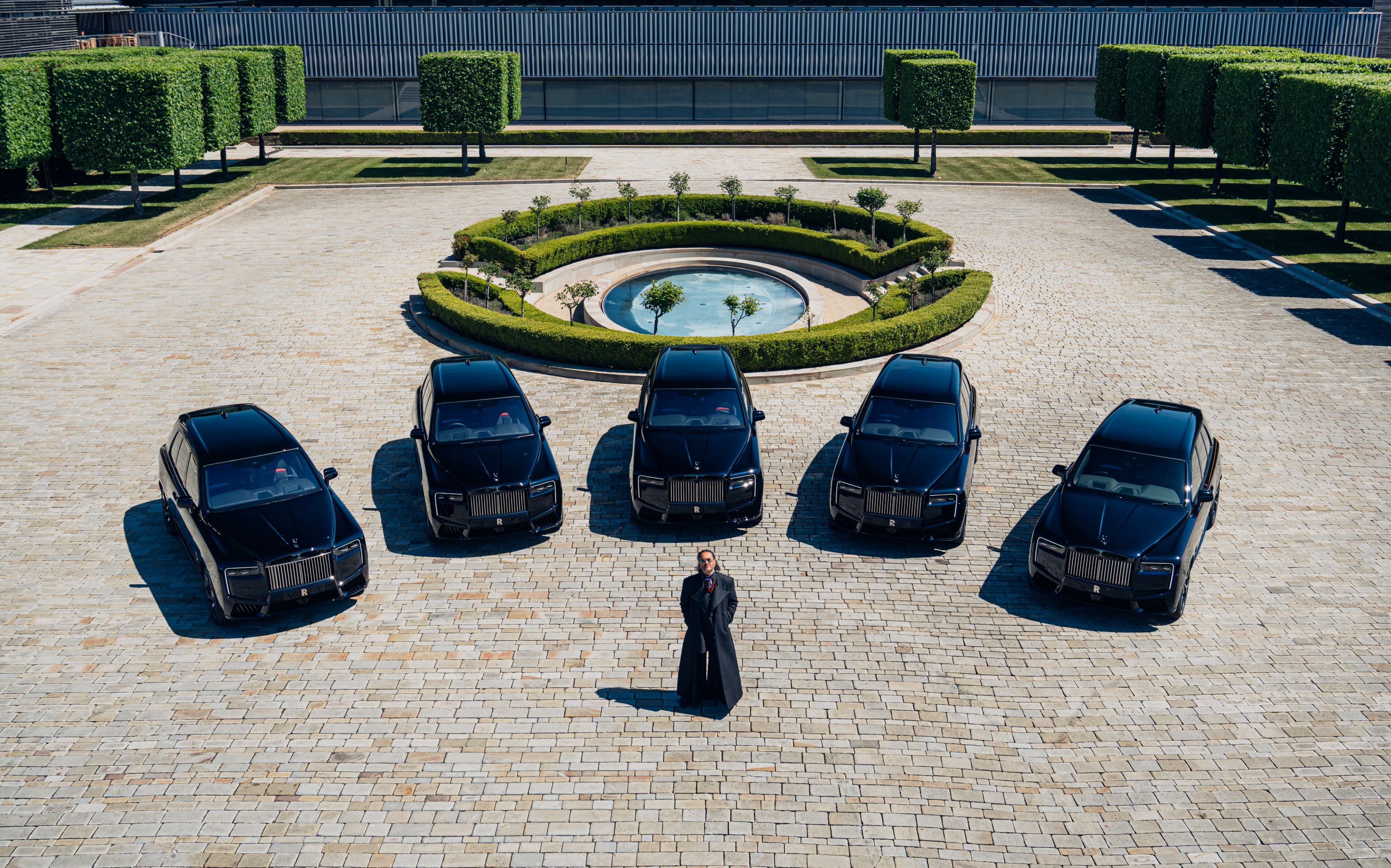 Black Badge Cullinan by Cyril Kongo - all five commissions at Goodwood