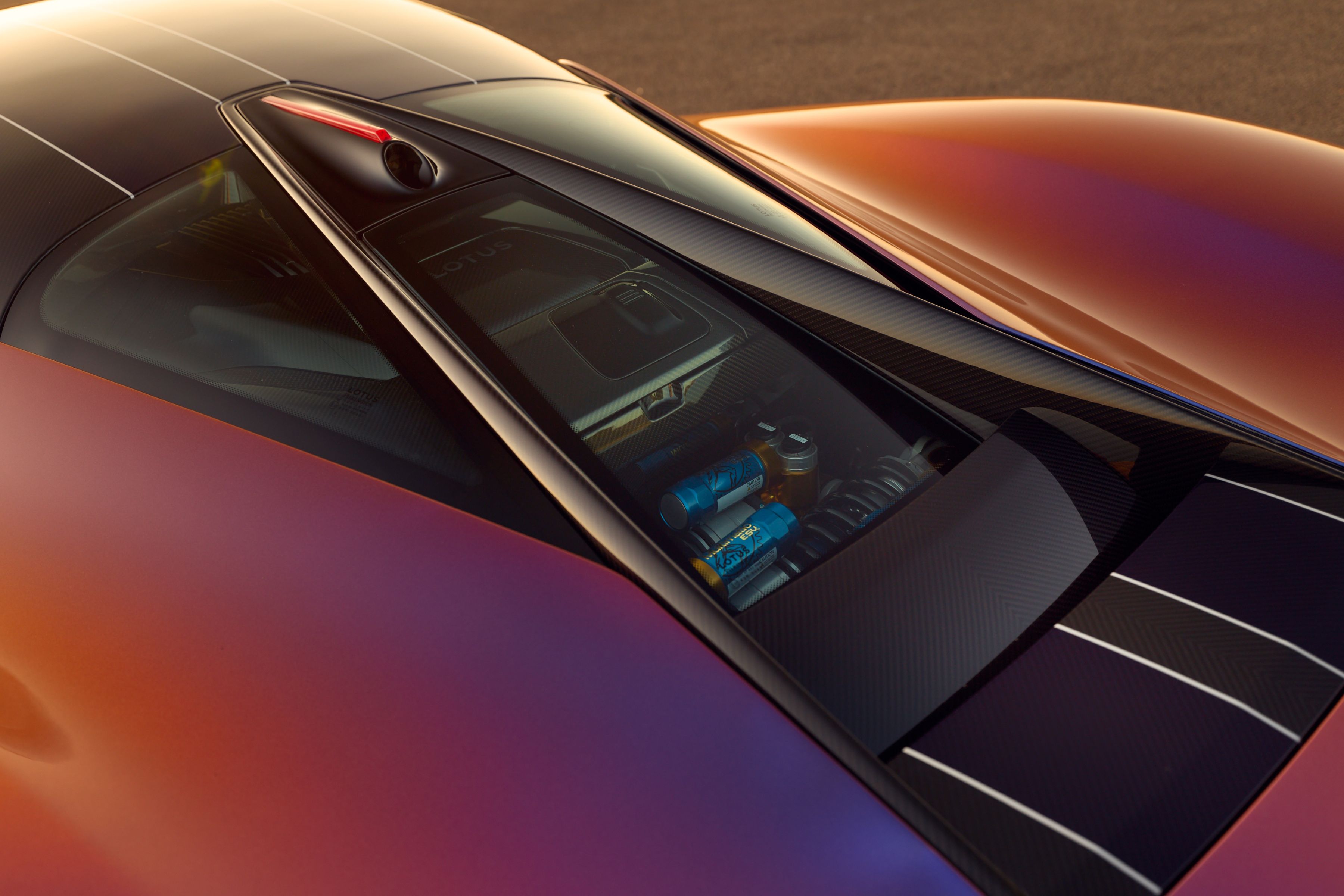 The Lotus Evija, a British electric hypercar, showcases impressive design and performance.