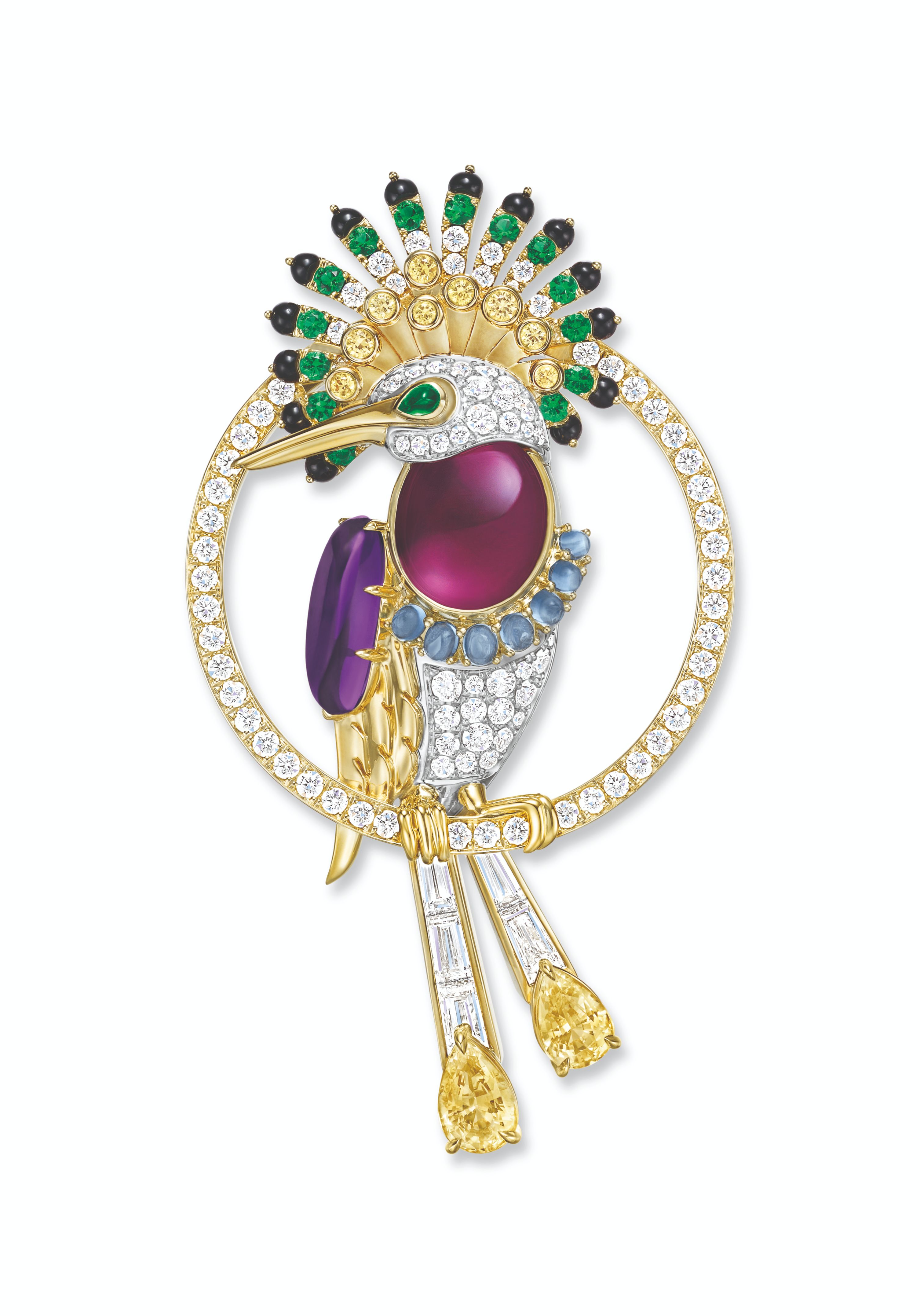 Harry Winston Exotic Bird Brooch