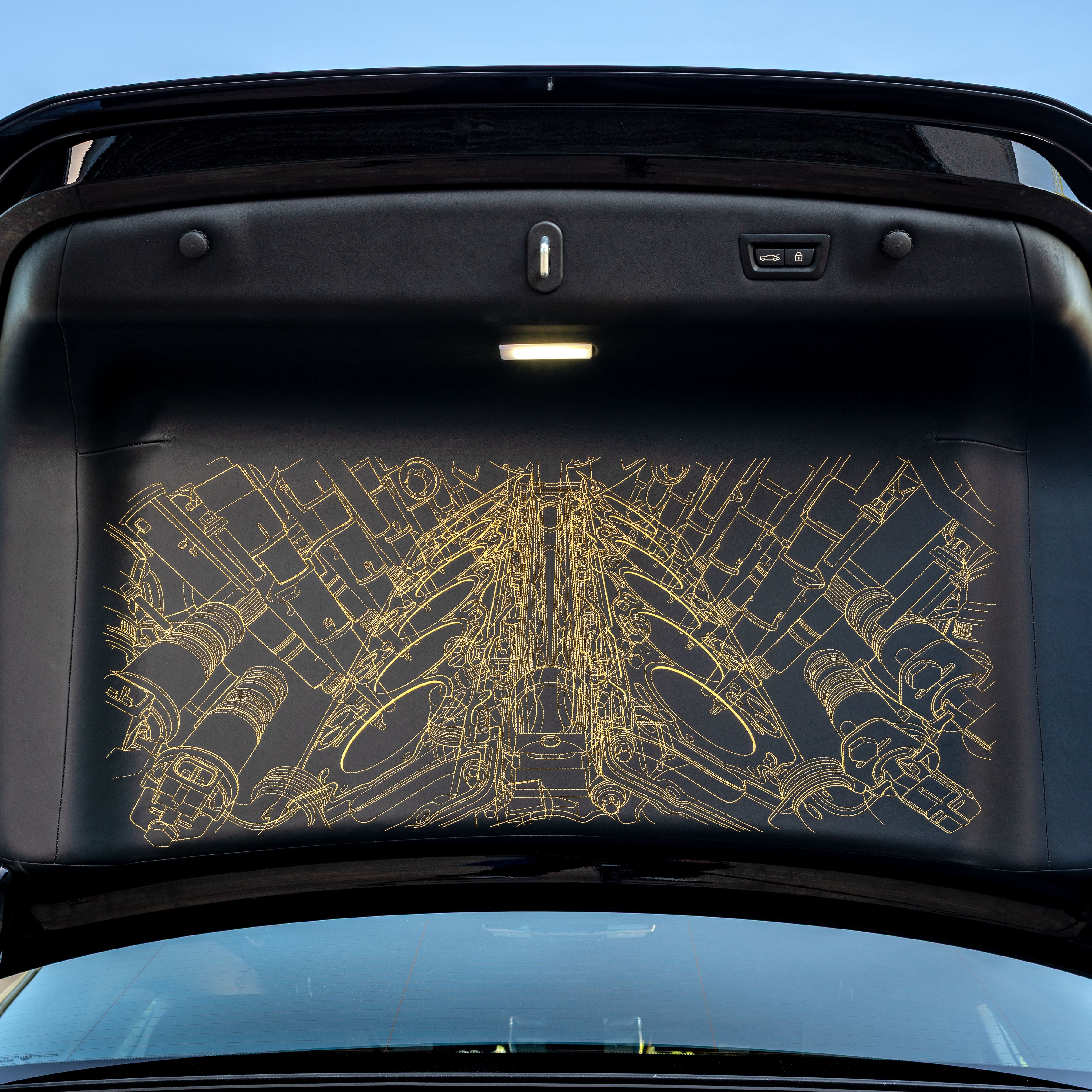 Ghost Black and Gold boot lid A