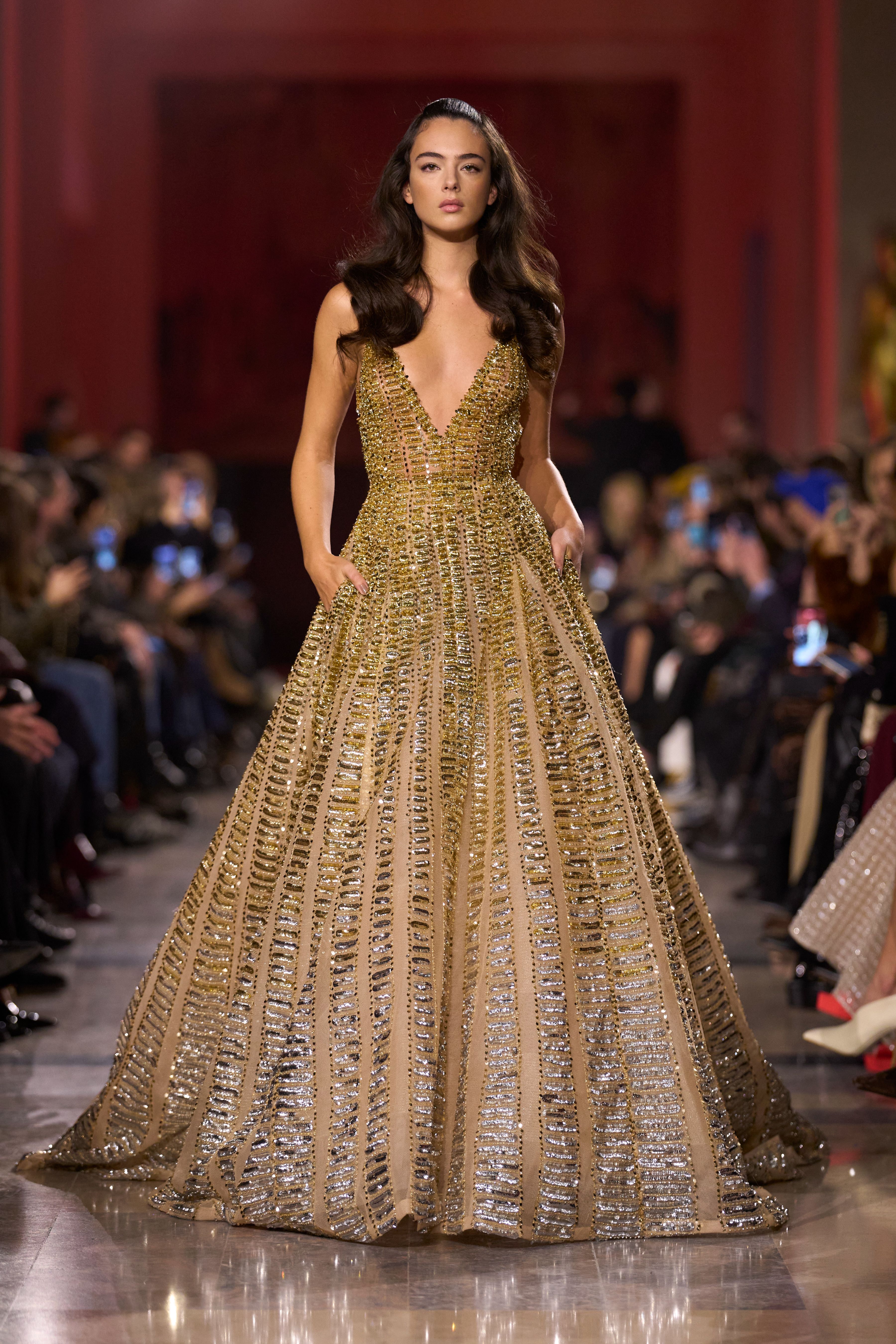 Elie Saab Haute Couture Spring Summer 2026 Collection - Golden Summer nights of 71