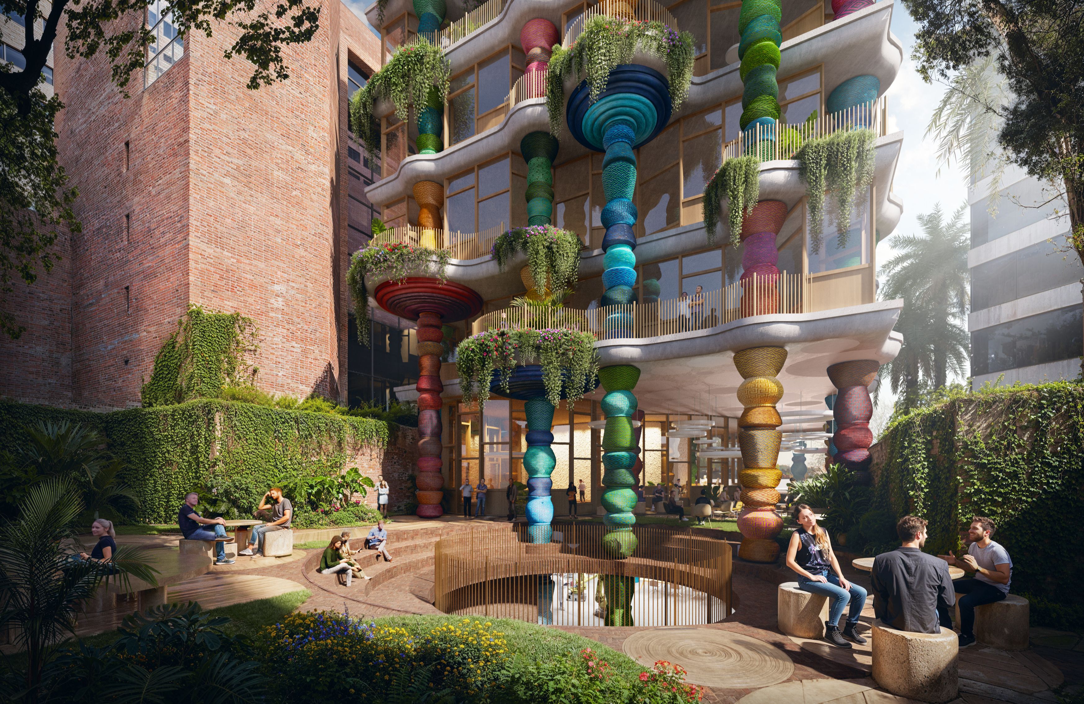 Heatherwick Studio - Universidad Ean, Bogot&aacute;, Colombia.