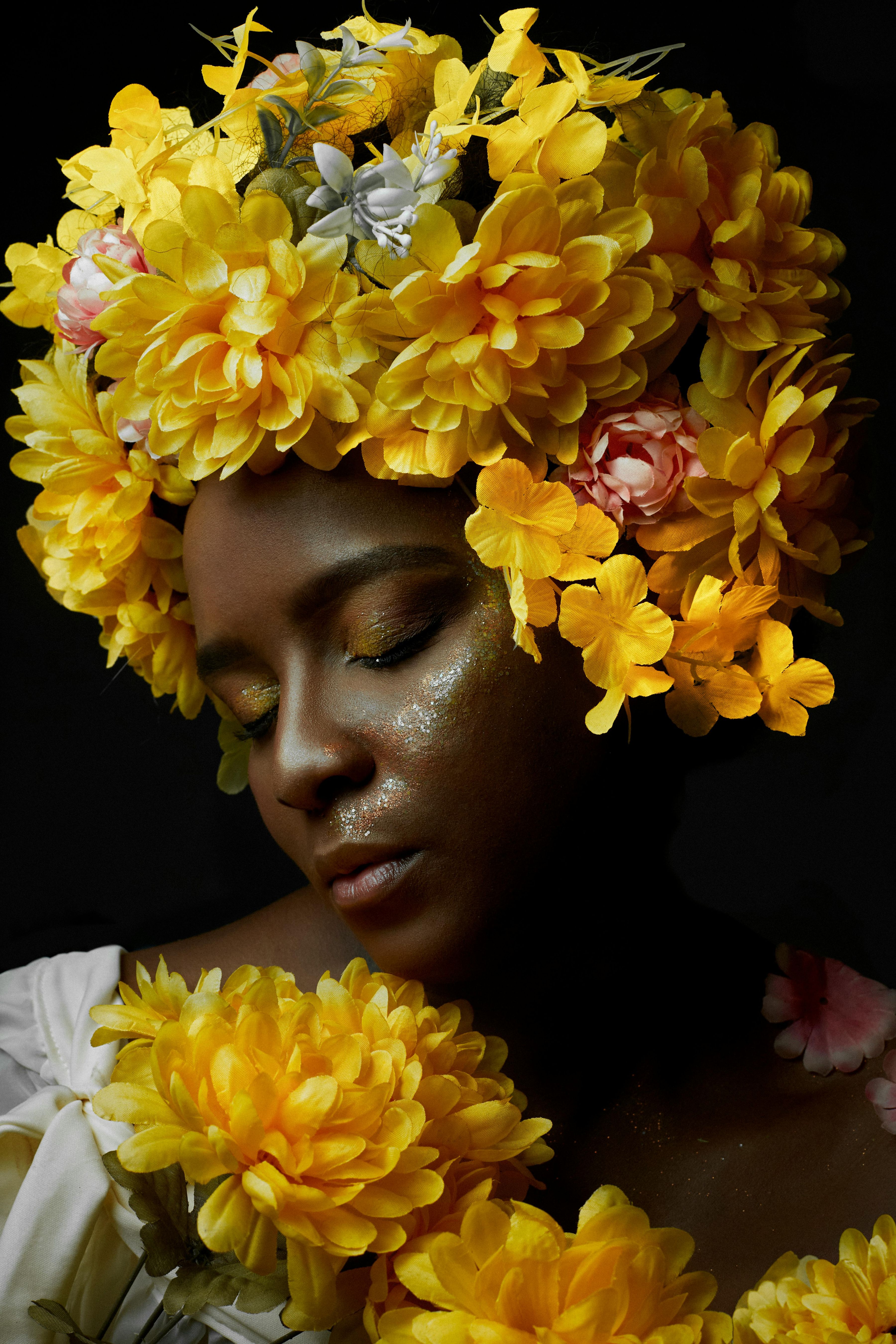 Wearable Blossoms: Headdresses as Art and Expression