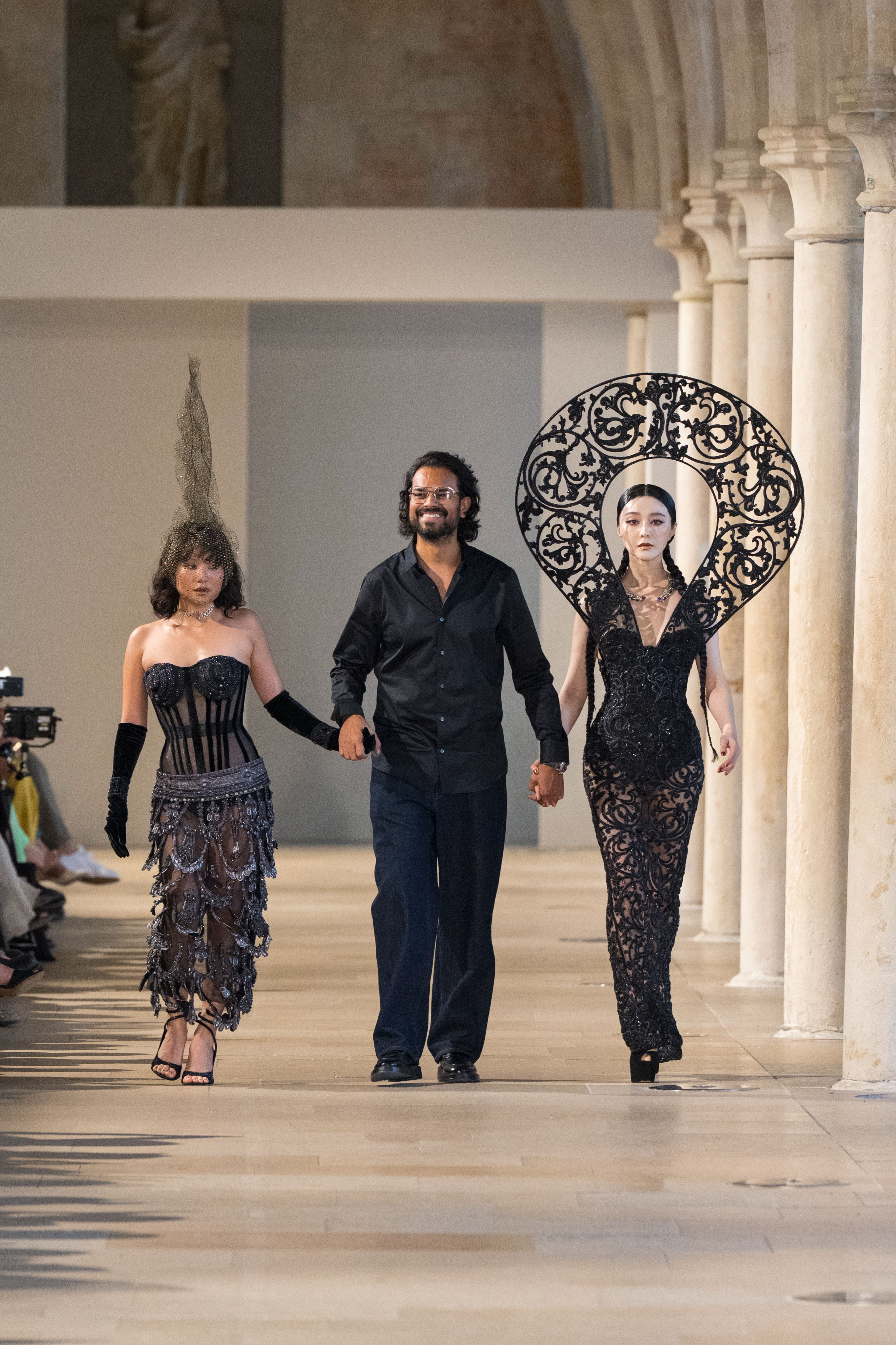 Rahul Mishra, Rei Ami at Rahul Mishra Couture Fall 2026 show - DEVI the eternal muse