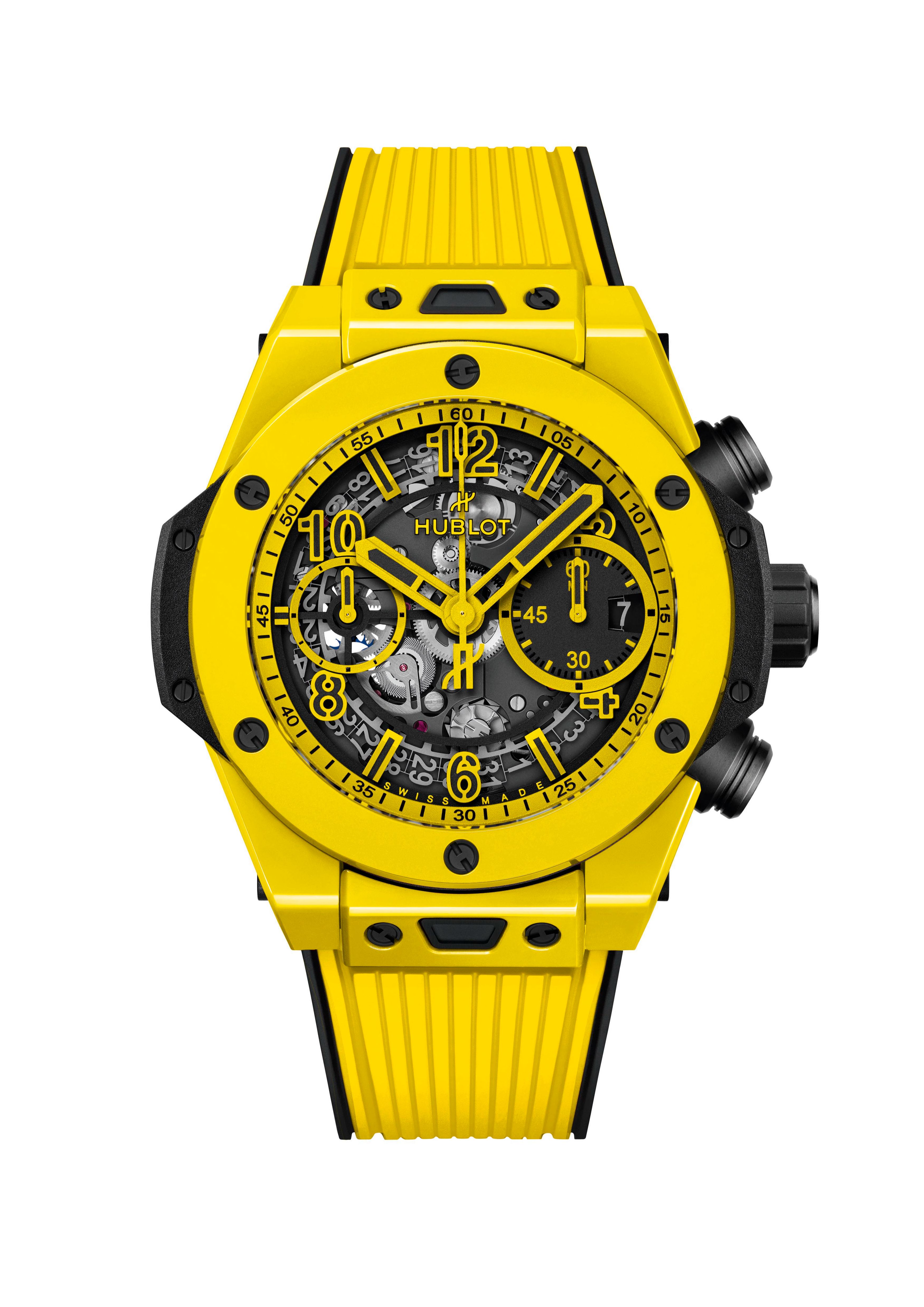Hublot's Big Bang Unico Yellow Magic.