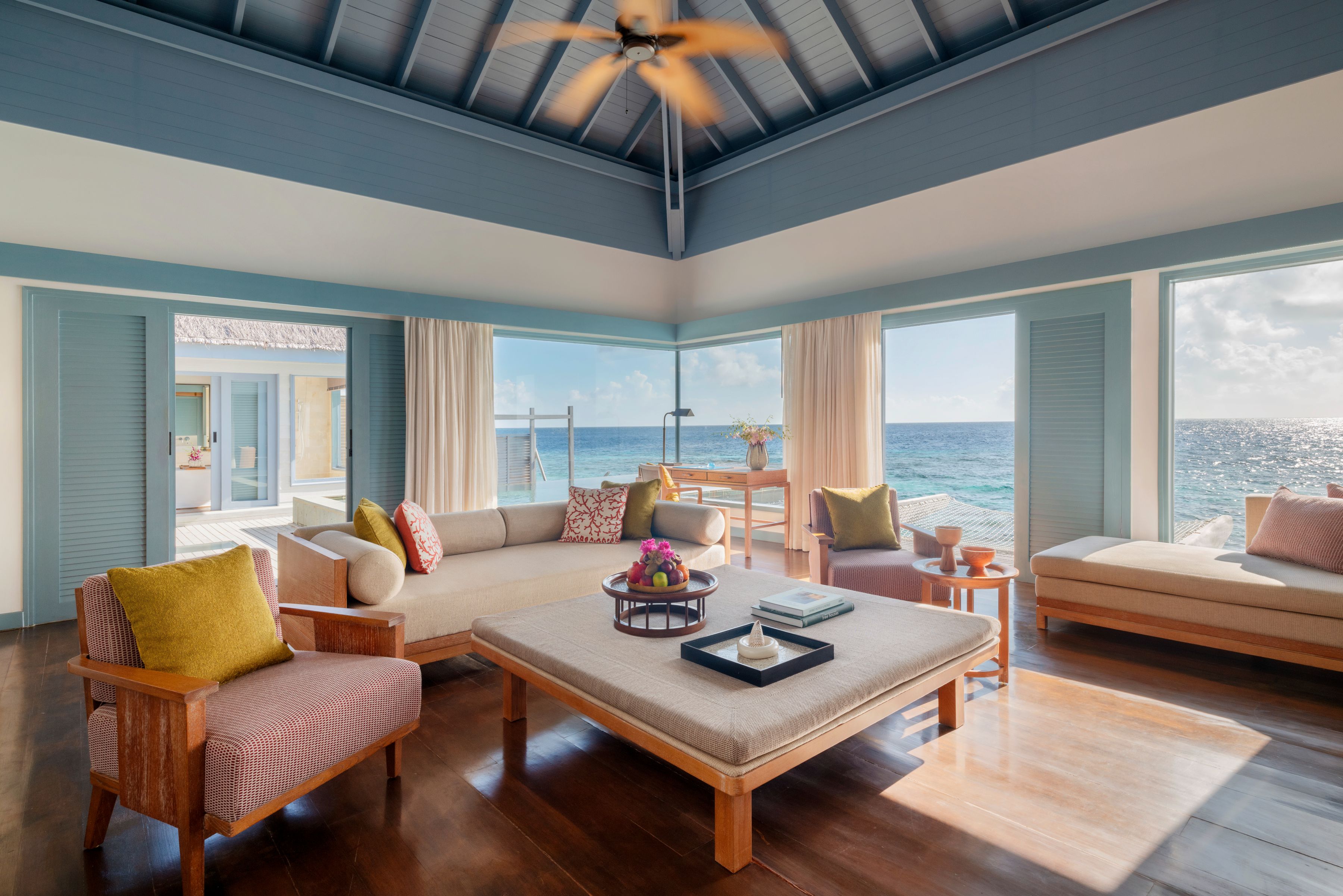 The Halcyon Private Isles Maldives, Autograph Collection - Overwater Villa Living Room