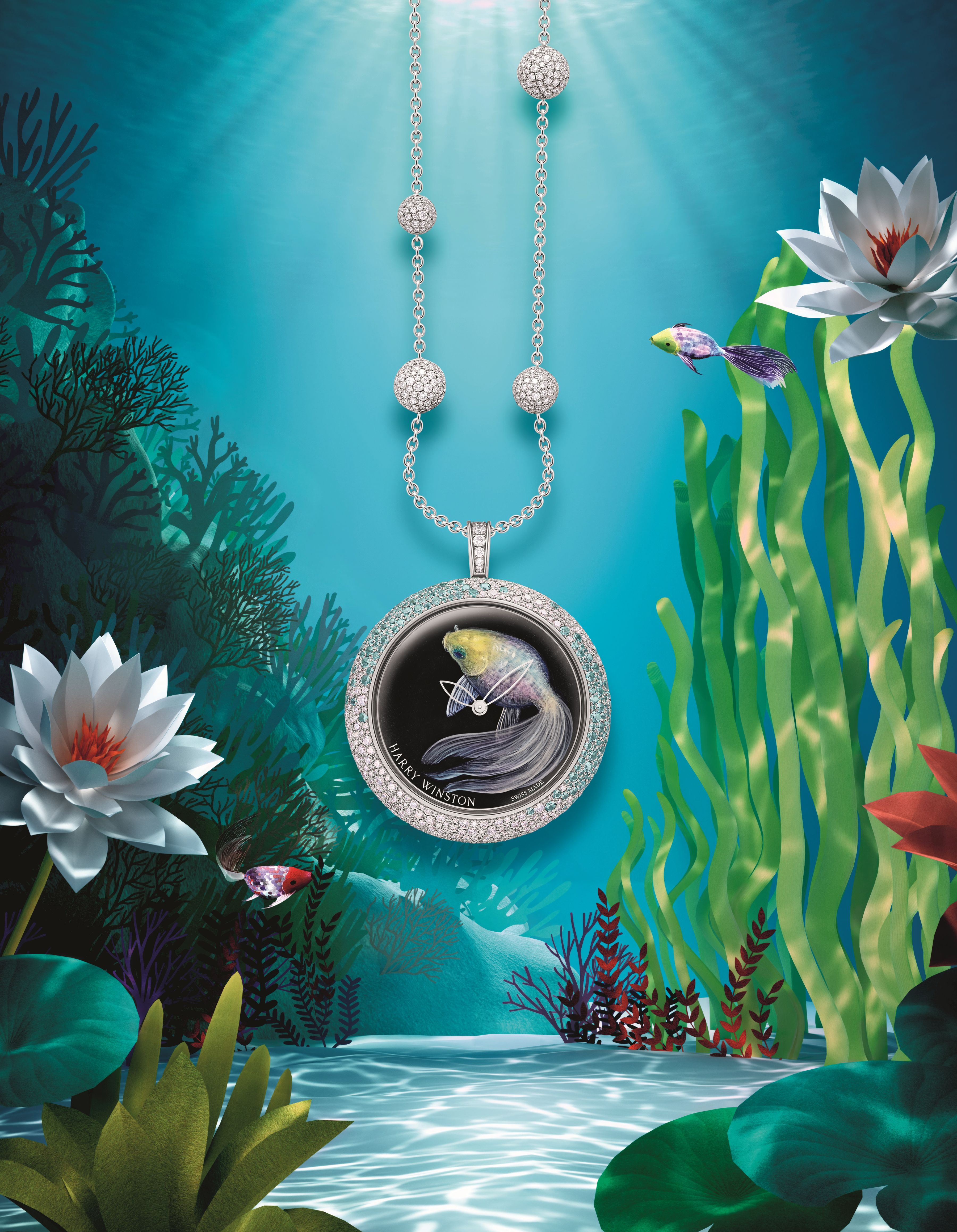 Harry Winston Birth Pendant