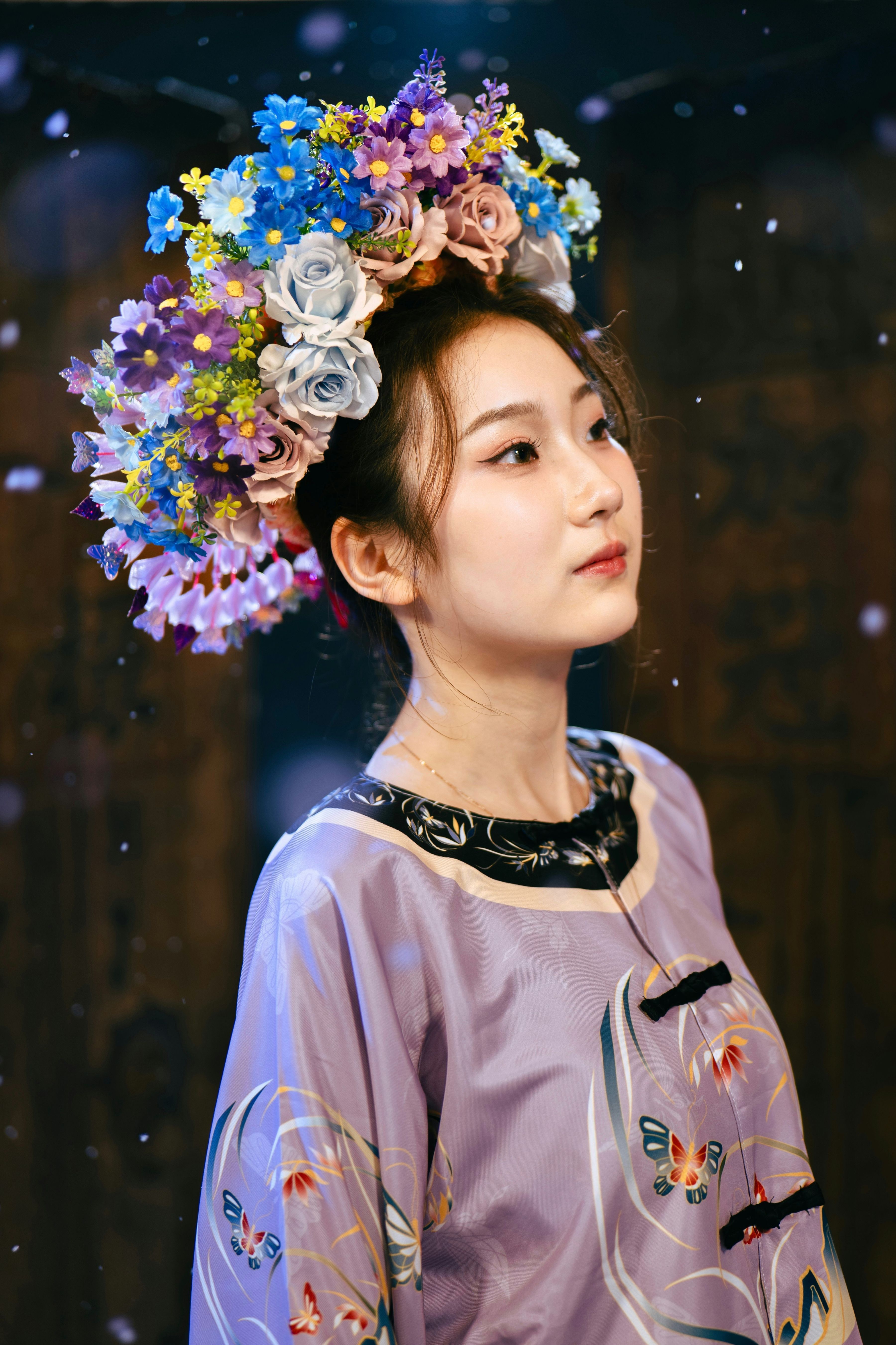 Wearable Blossoms: Headdresses as Art and Expression