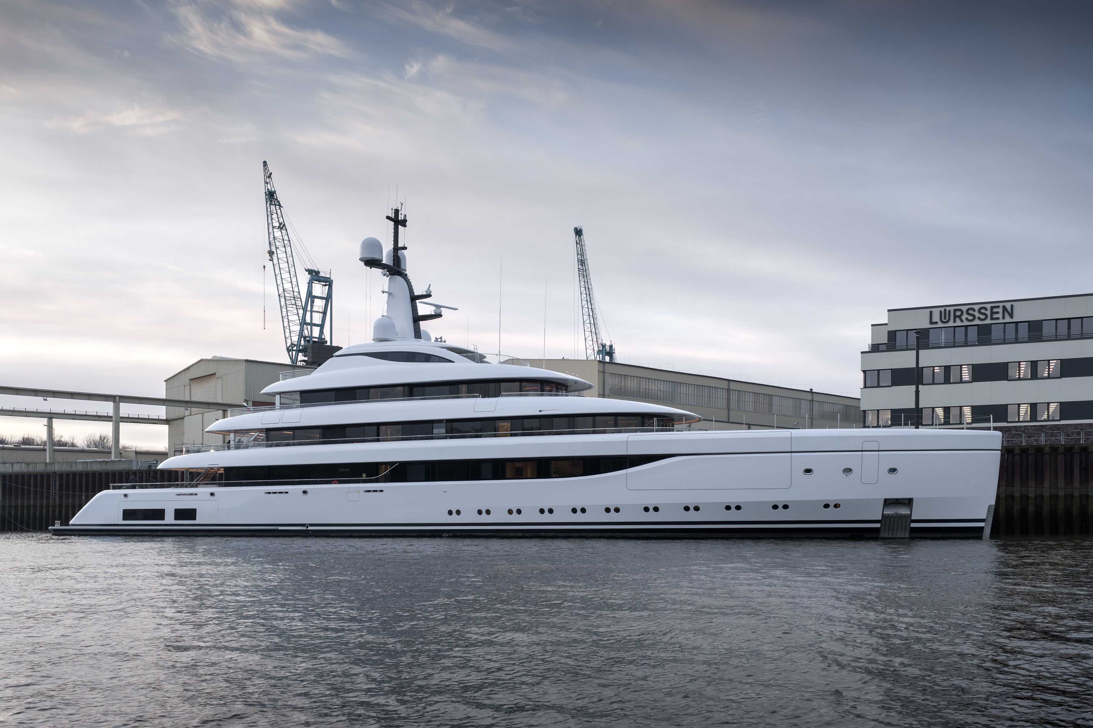 Lürssen delivers a 78.20-meter yacht, ODISEA, a collaboration with British studio RWD and Lürssen