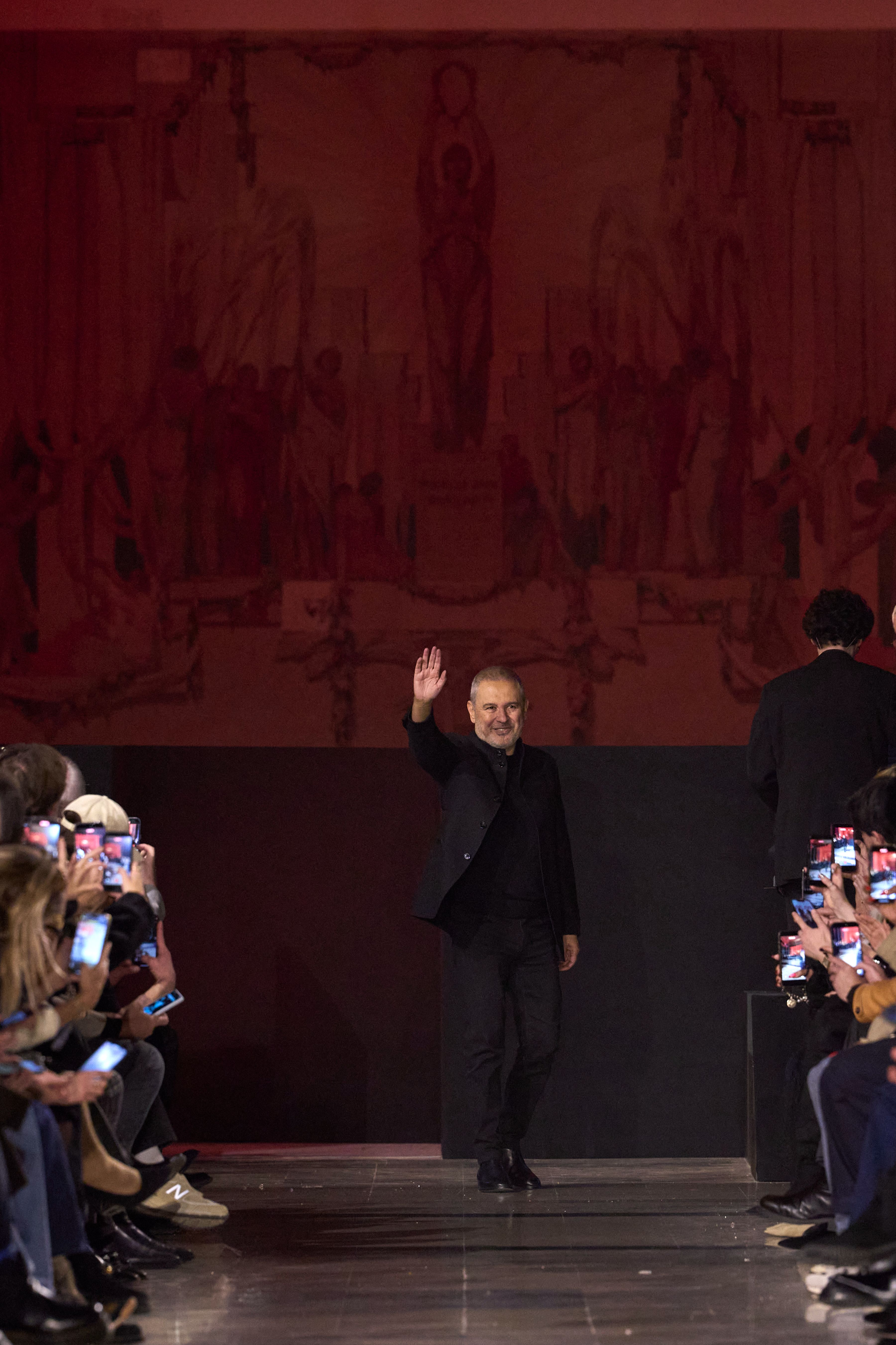 Elie Saab at his Haute Couture Spring Summer 2026 show in Paris