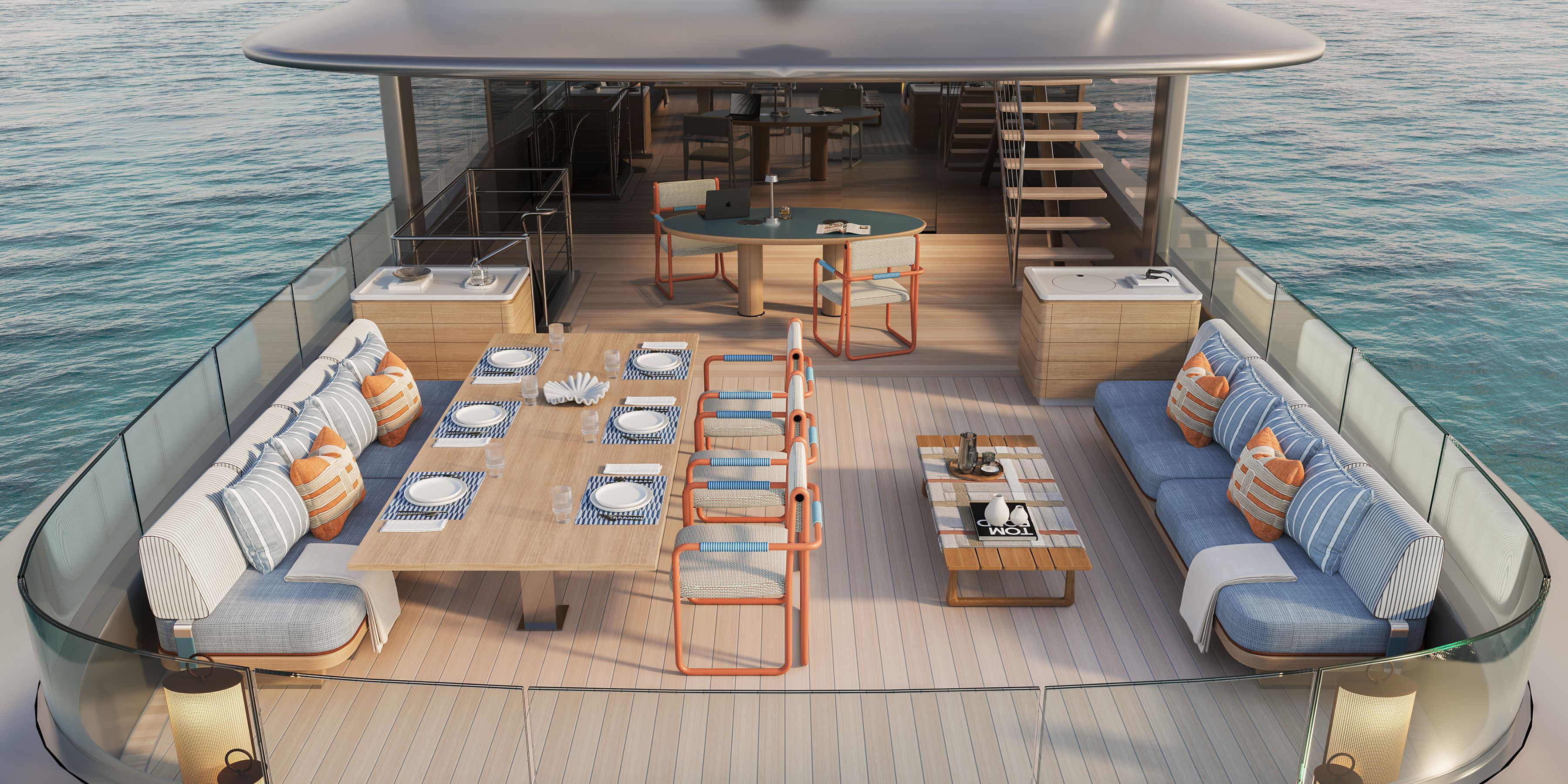 Benetti B.Neos - Aft Interiors