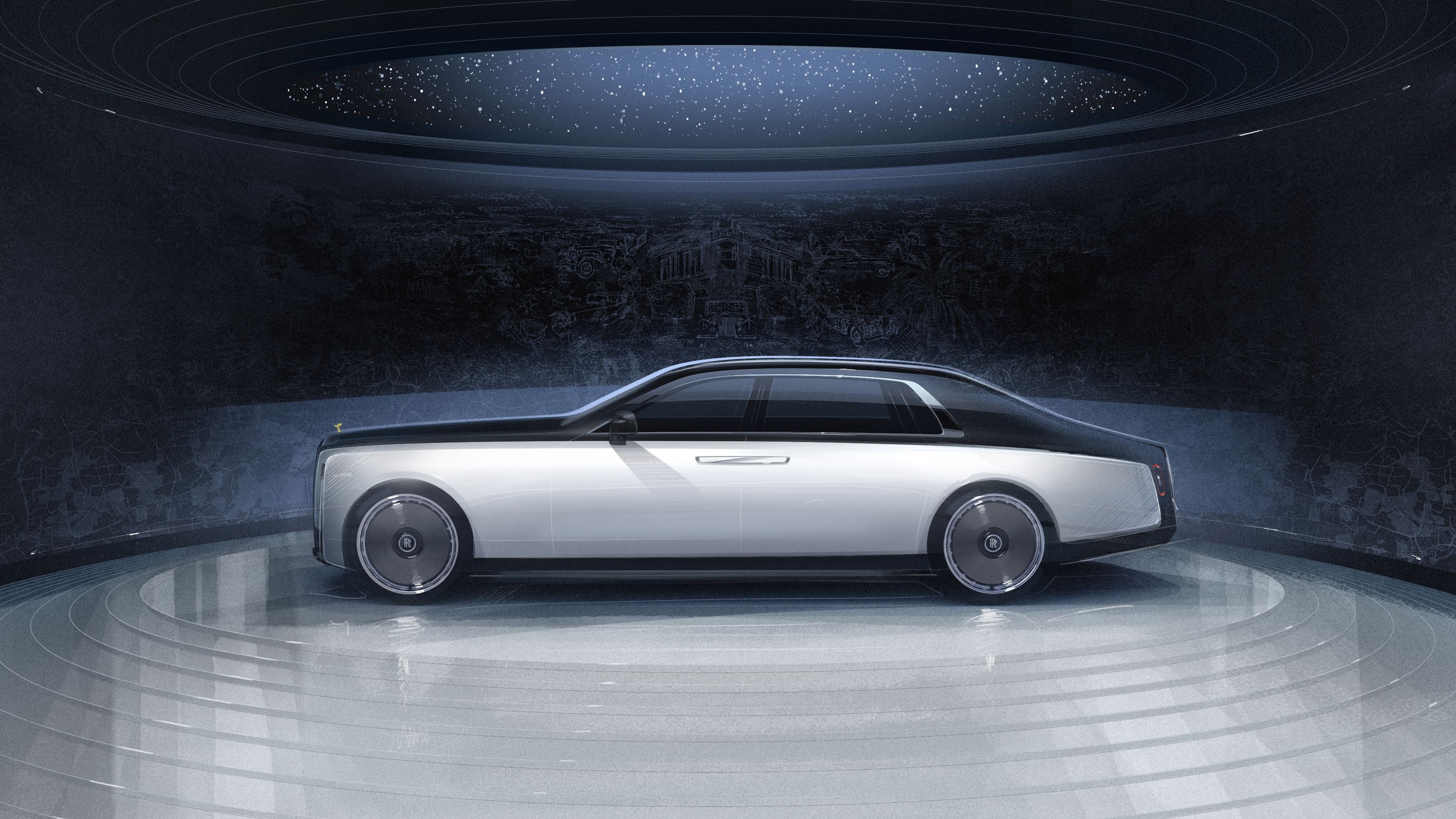 Phantom Centenary Private Collection - design sketch