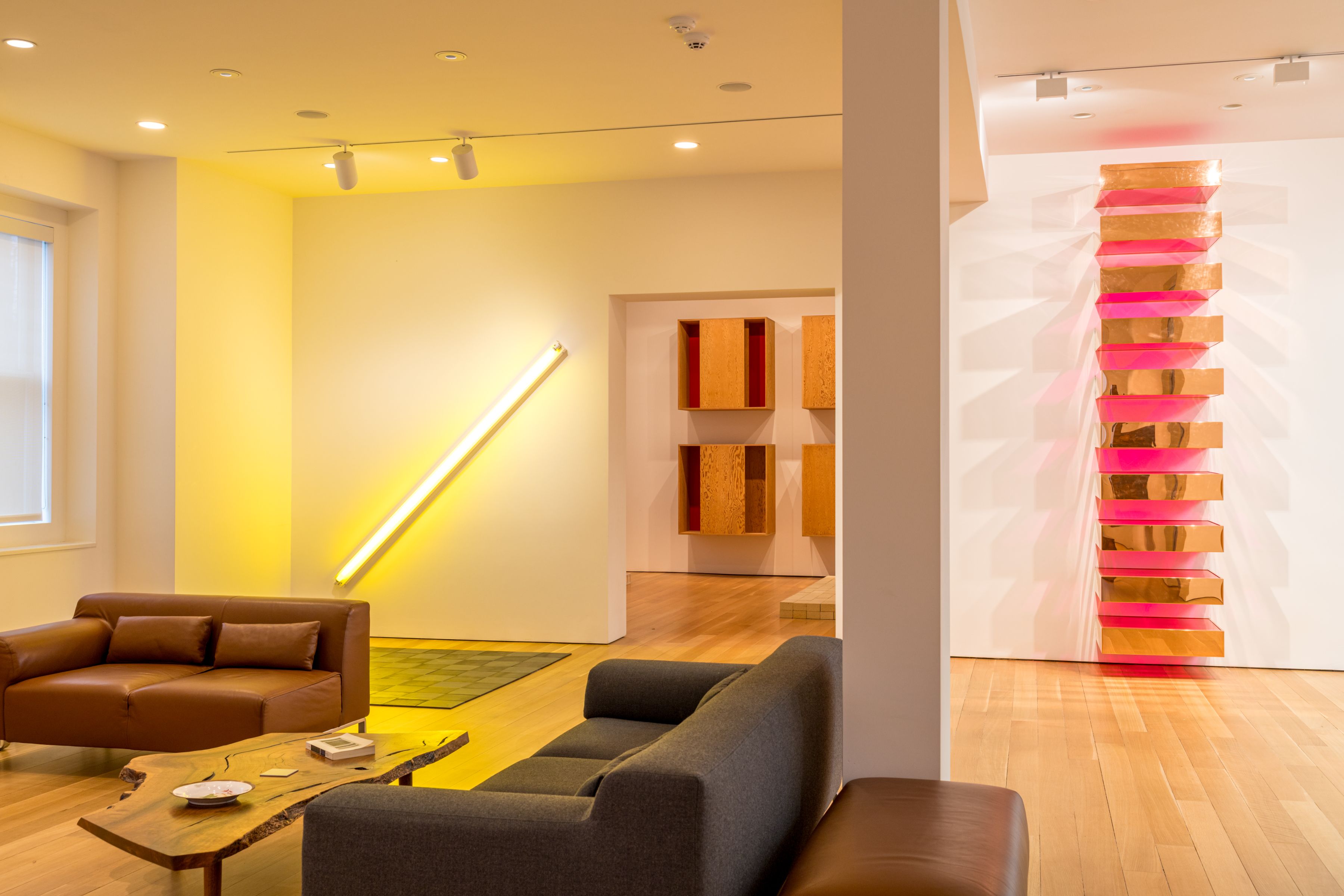 Inside a Legendary Minimalist Interior Featuring Donald Judd and Dan Flavin
