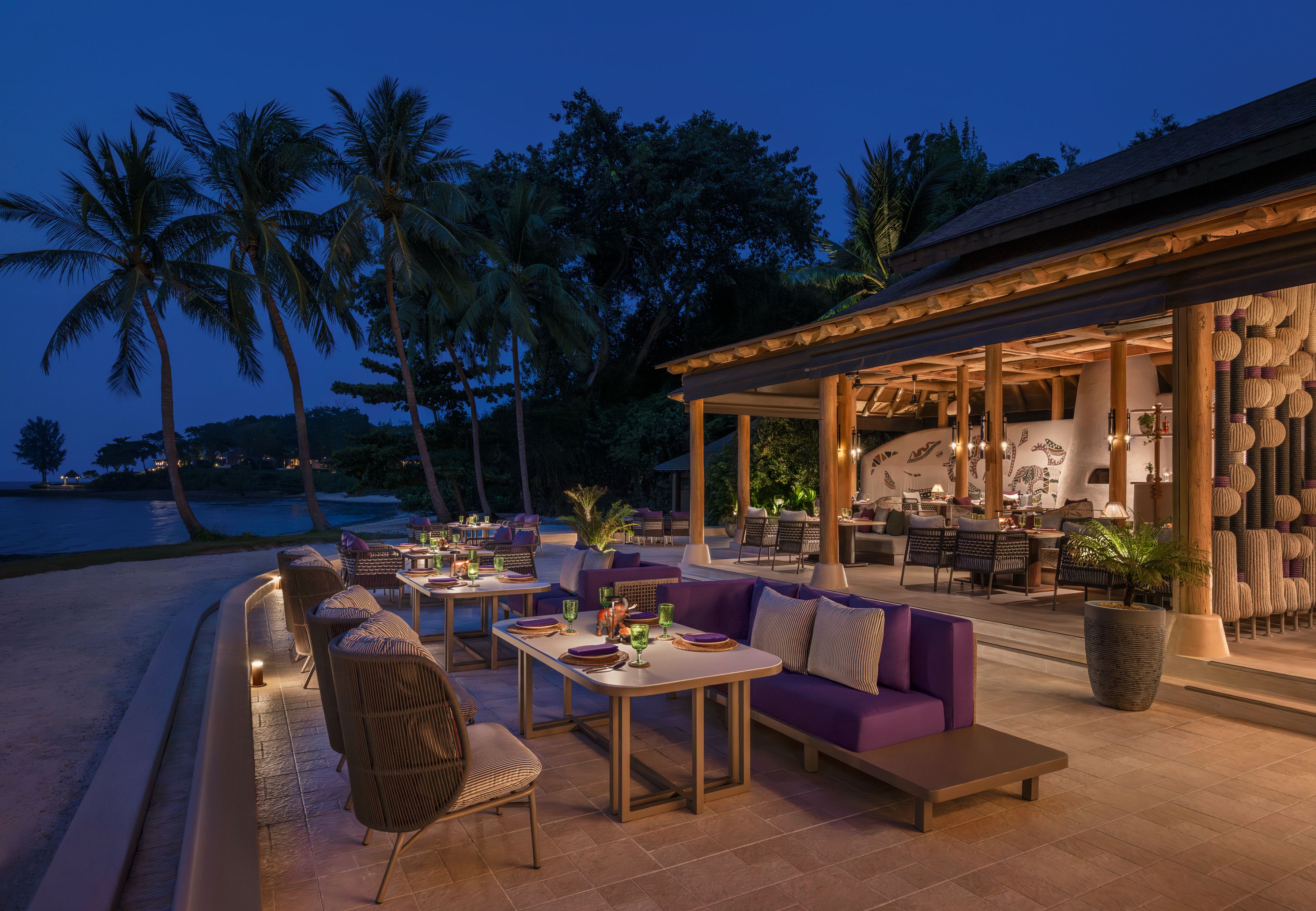 The Naka Island, a Luxury Collection Resort & Spa, Phuket, Thailand - Aiyara Seating Outside