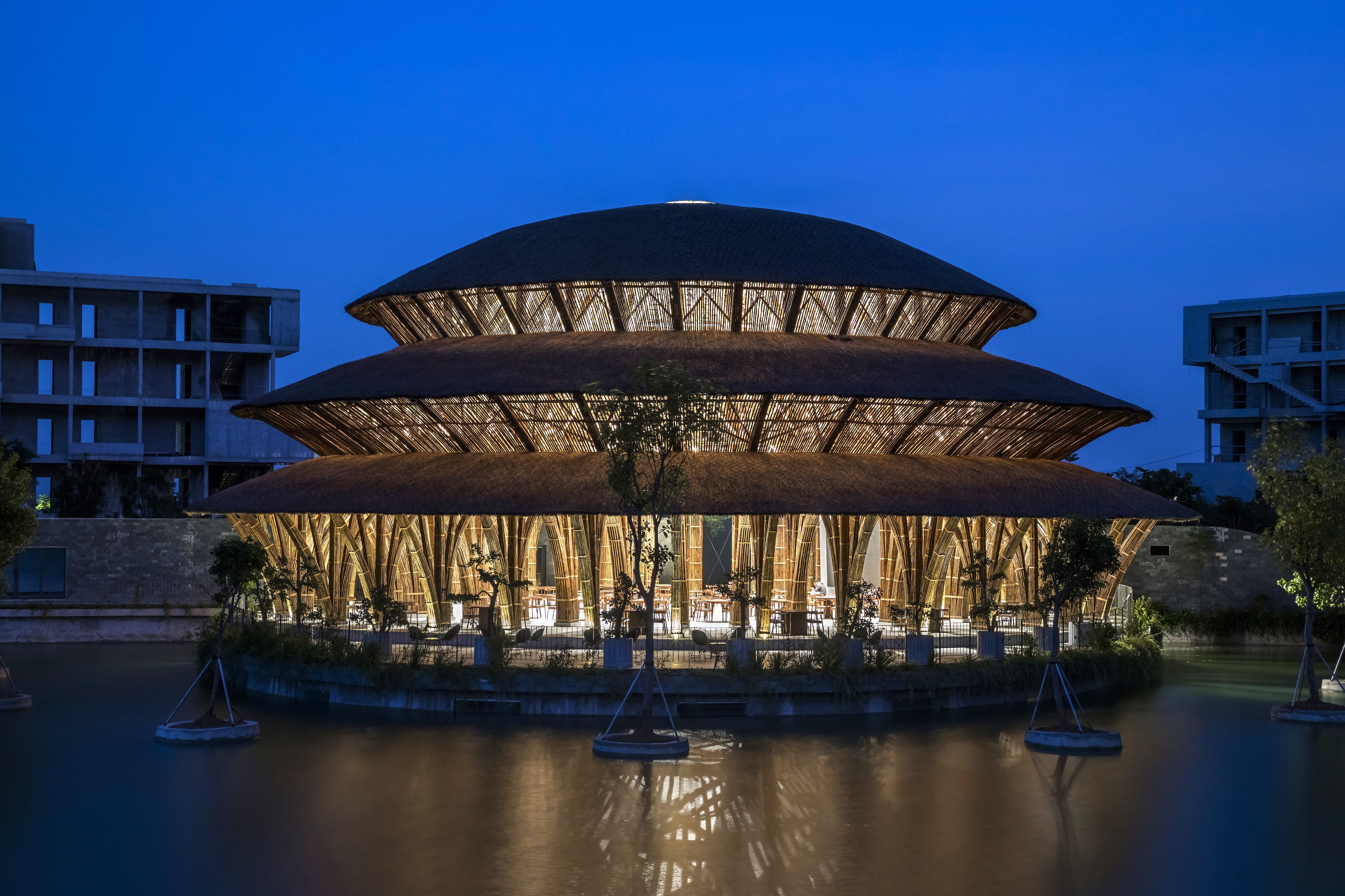 Vedana Restaurant - Night view