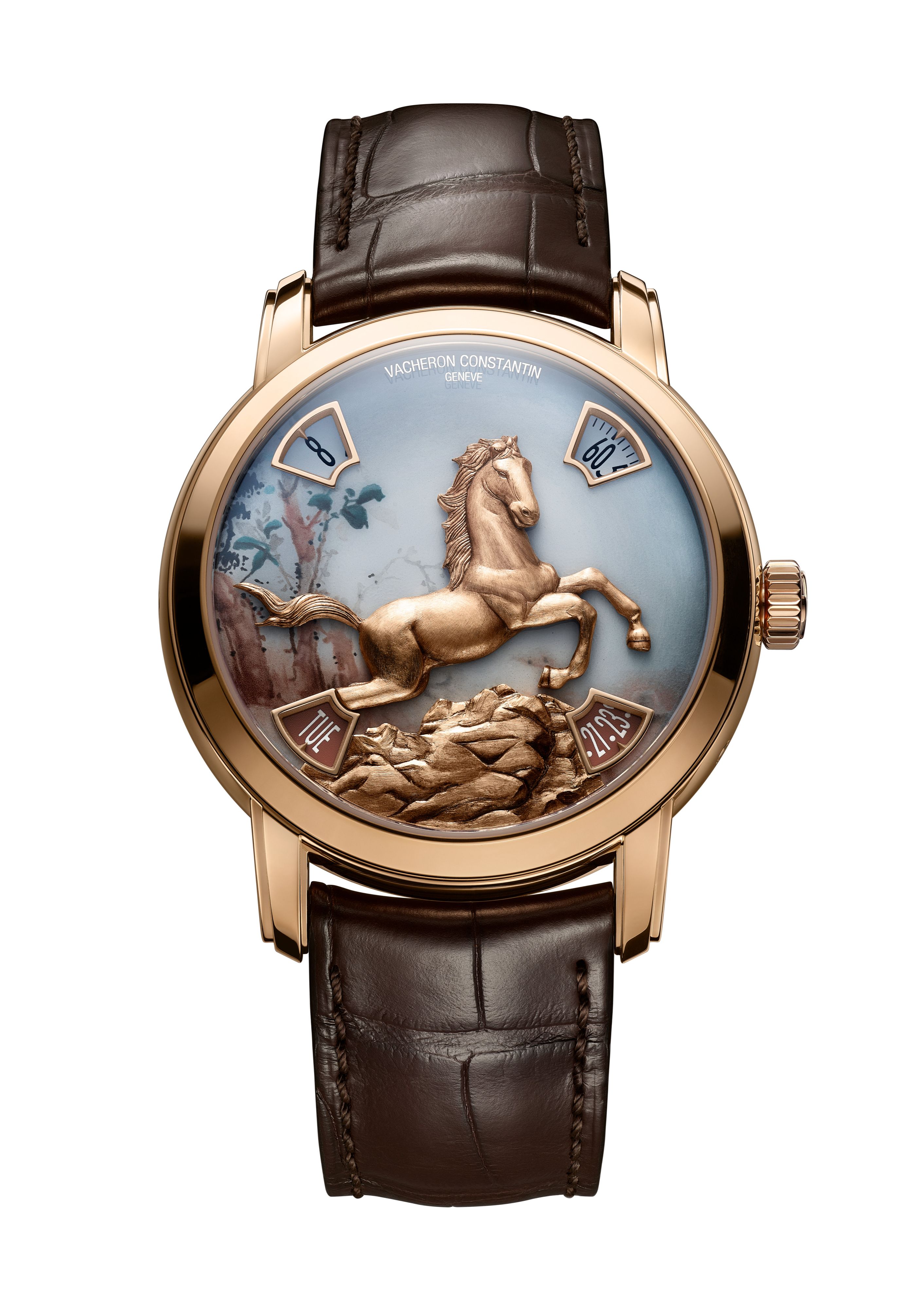 World in Beauty, Nature, spotlights Vacheron Constantin's latest addition to its M&eacute;tiers d'Art The Legend of the Chinese Zodiac series, which celebrates the Year of the Horse