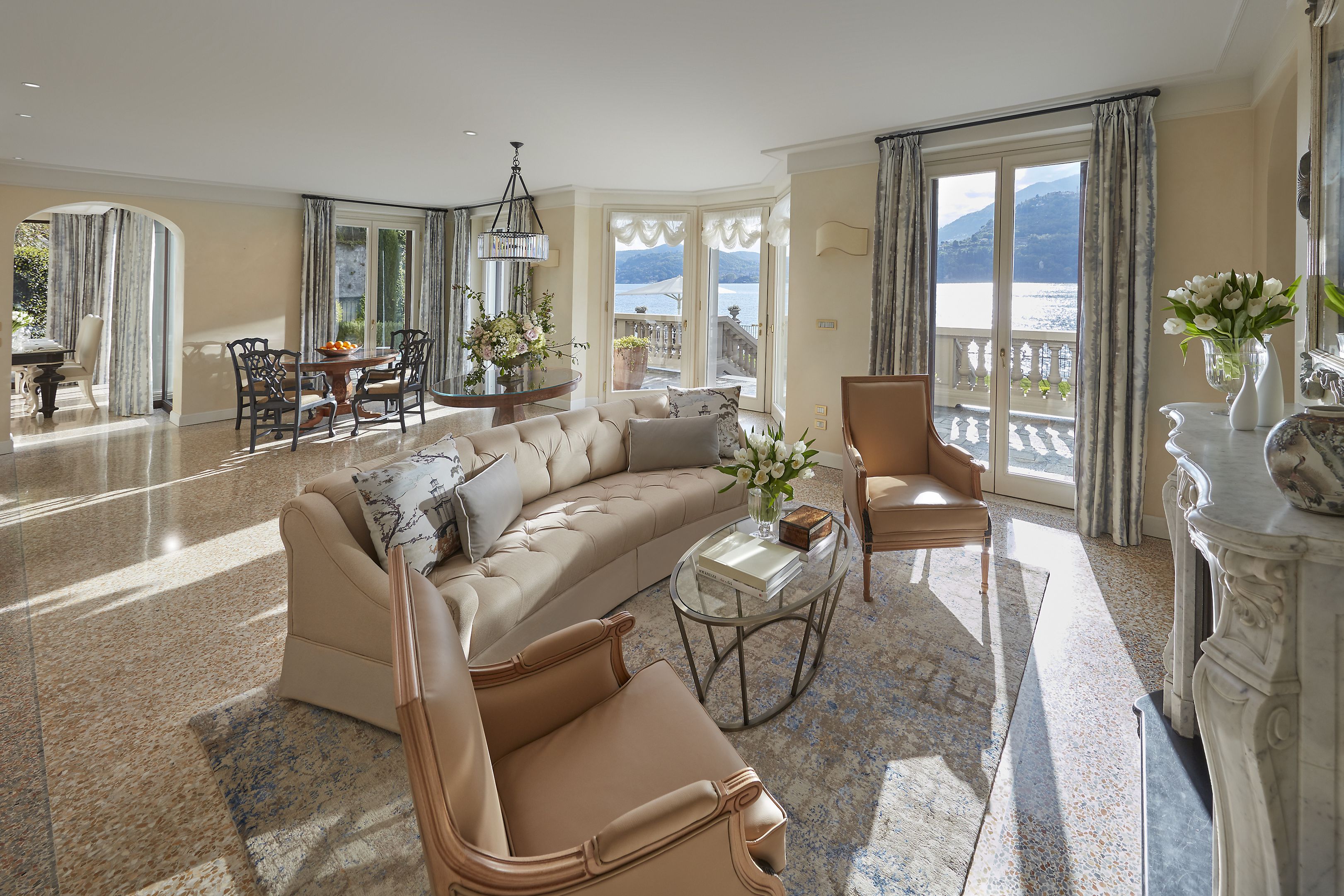 Mandarin Oriental Lago di Como - Villa-del-Lago, Living room
