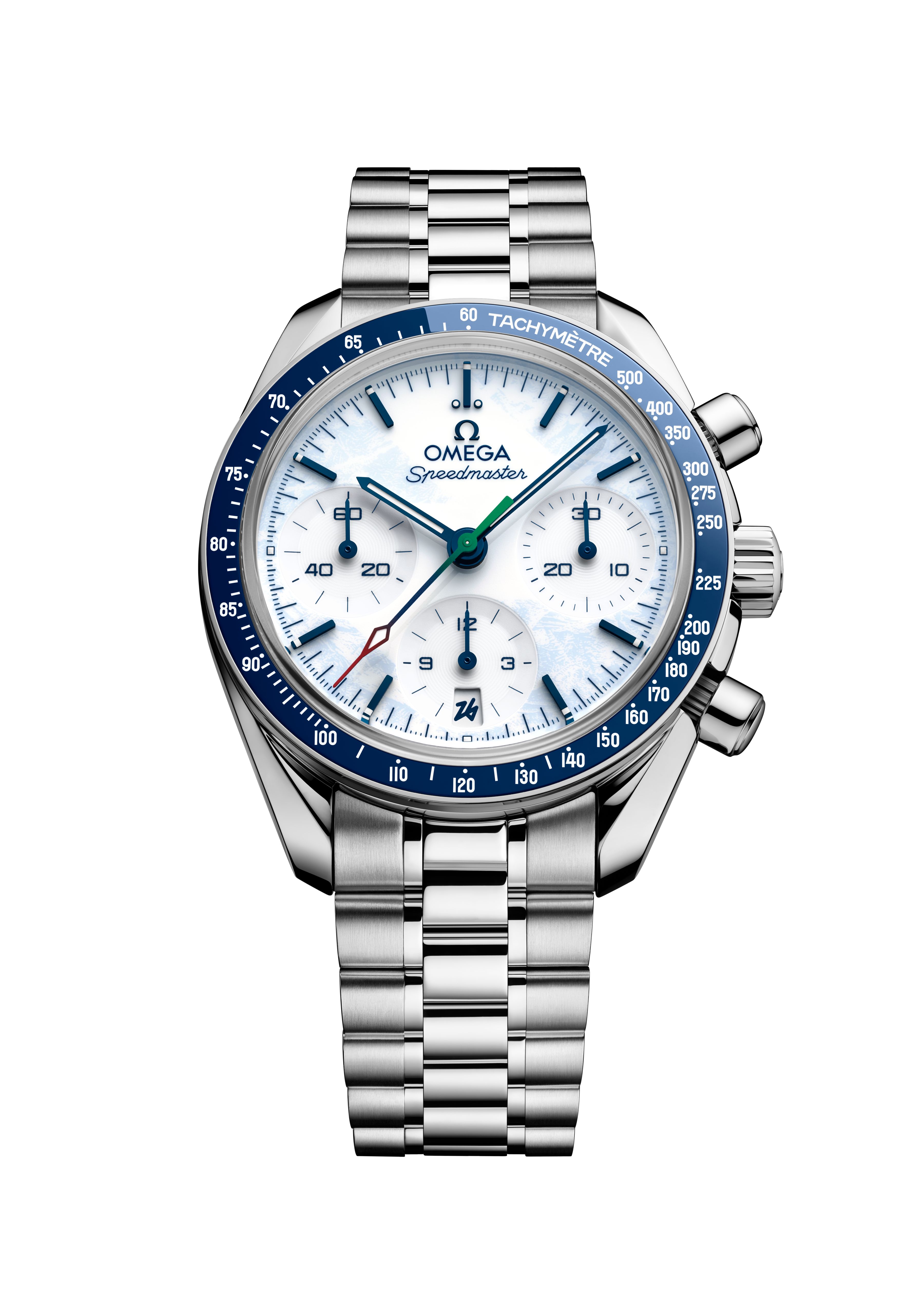 Omega Seamaster - Celebrating the 100 Days Countdown to the Winter Olympics Milano Cortina, Italy 2026