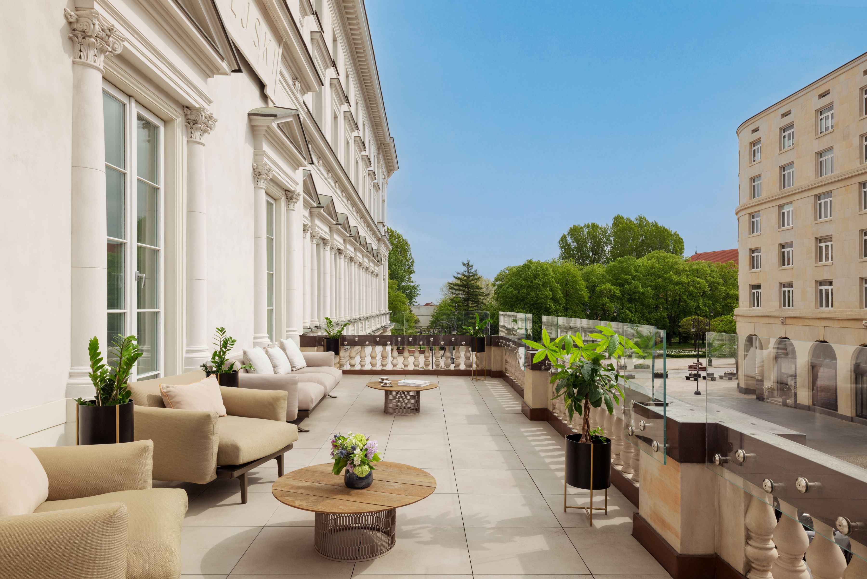 Raffles Europejski Warsaw, Poland - Prestige Suite Terrace