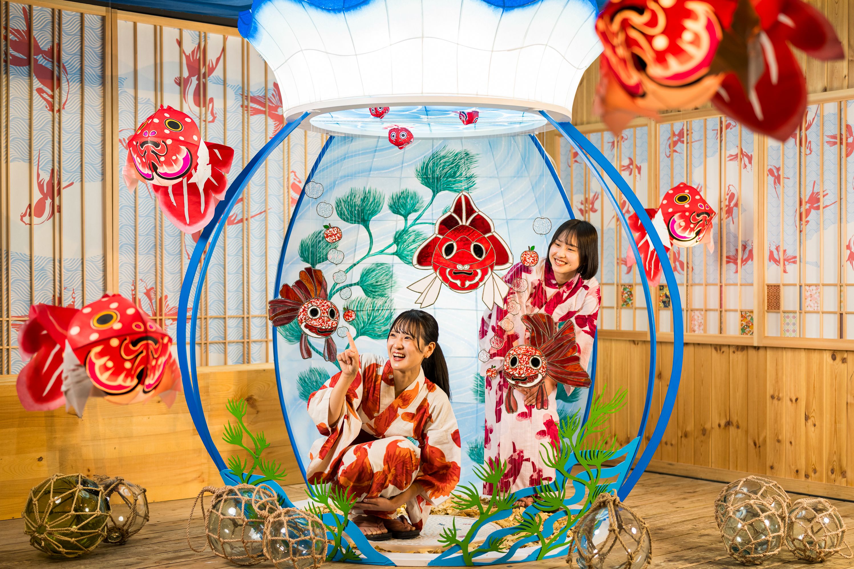 Giant Goldfish Bowl Photo Spot - Aomoriya