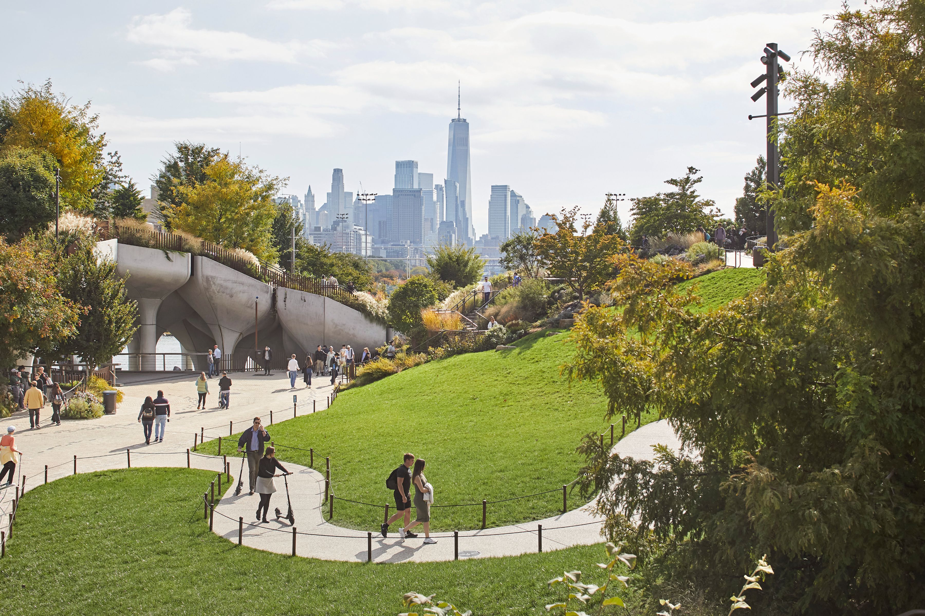 Heatherwick Architects created Little Island, a new public park on the Hudson River