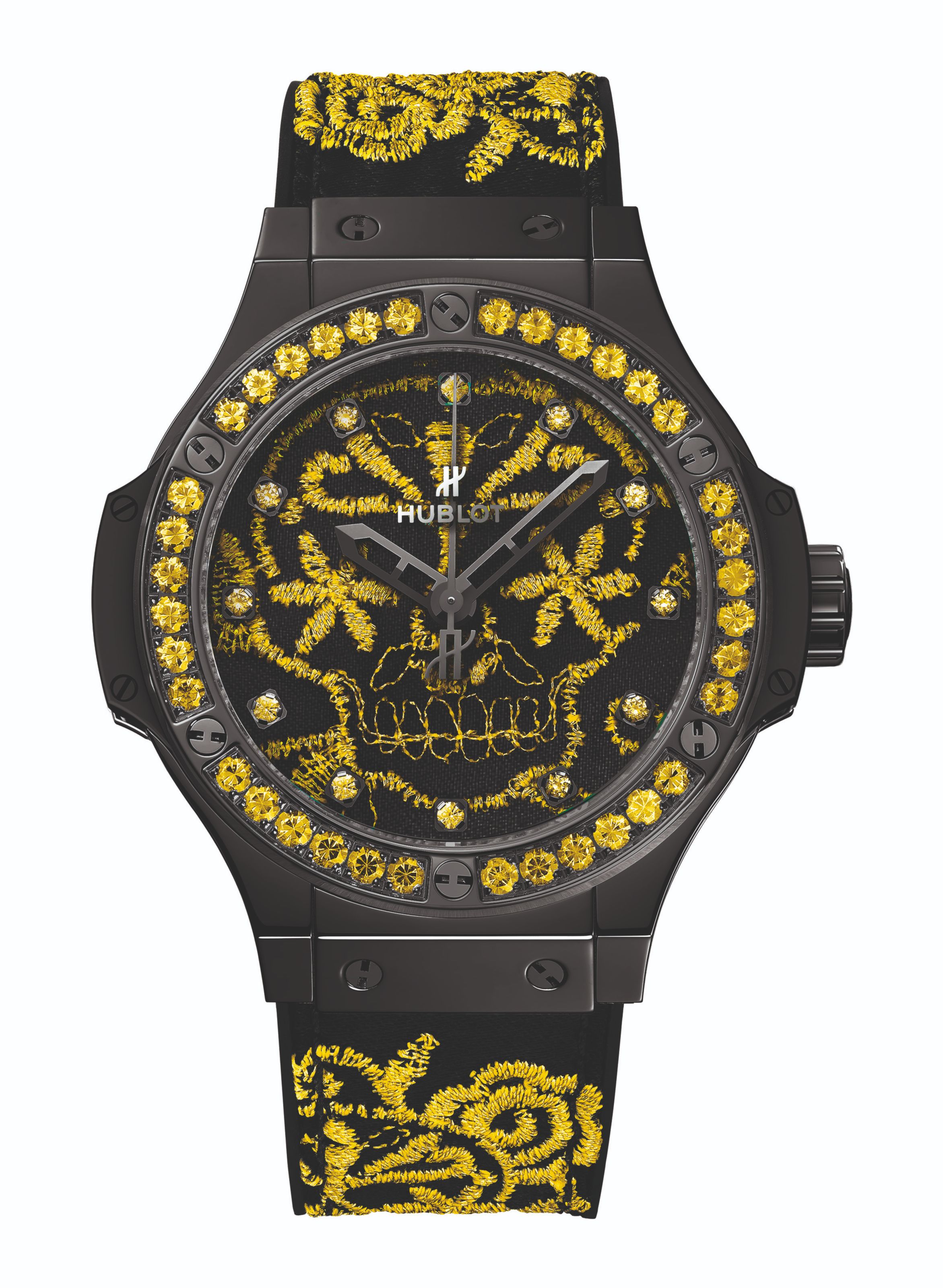 Hublot Big Bang Sugar Skull Fluo