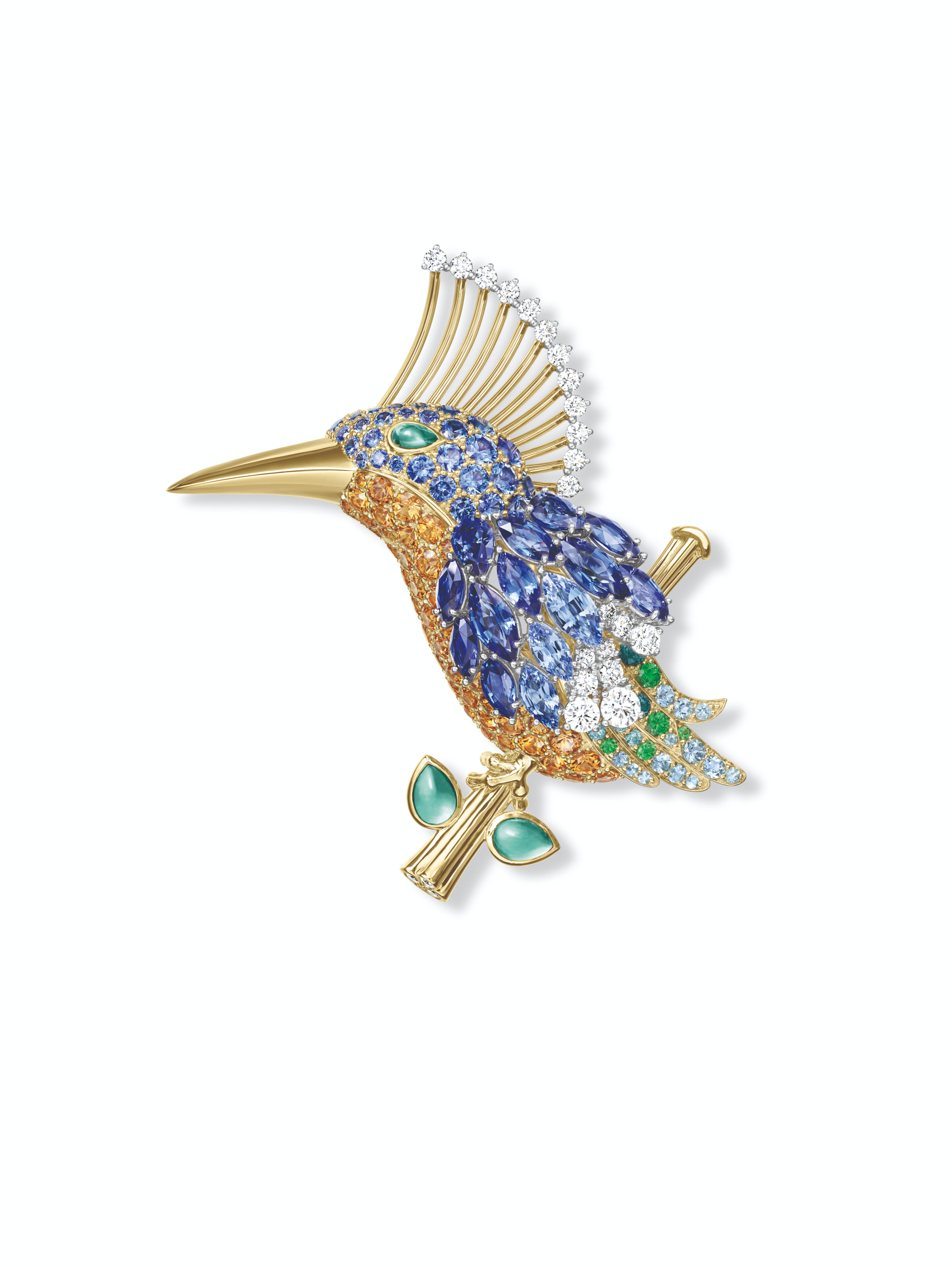 Harry Winston King Fisher Brooch