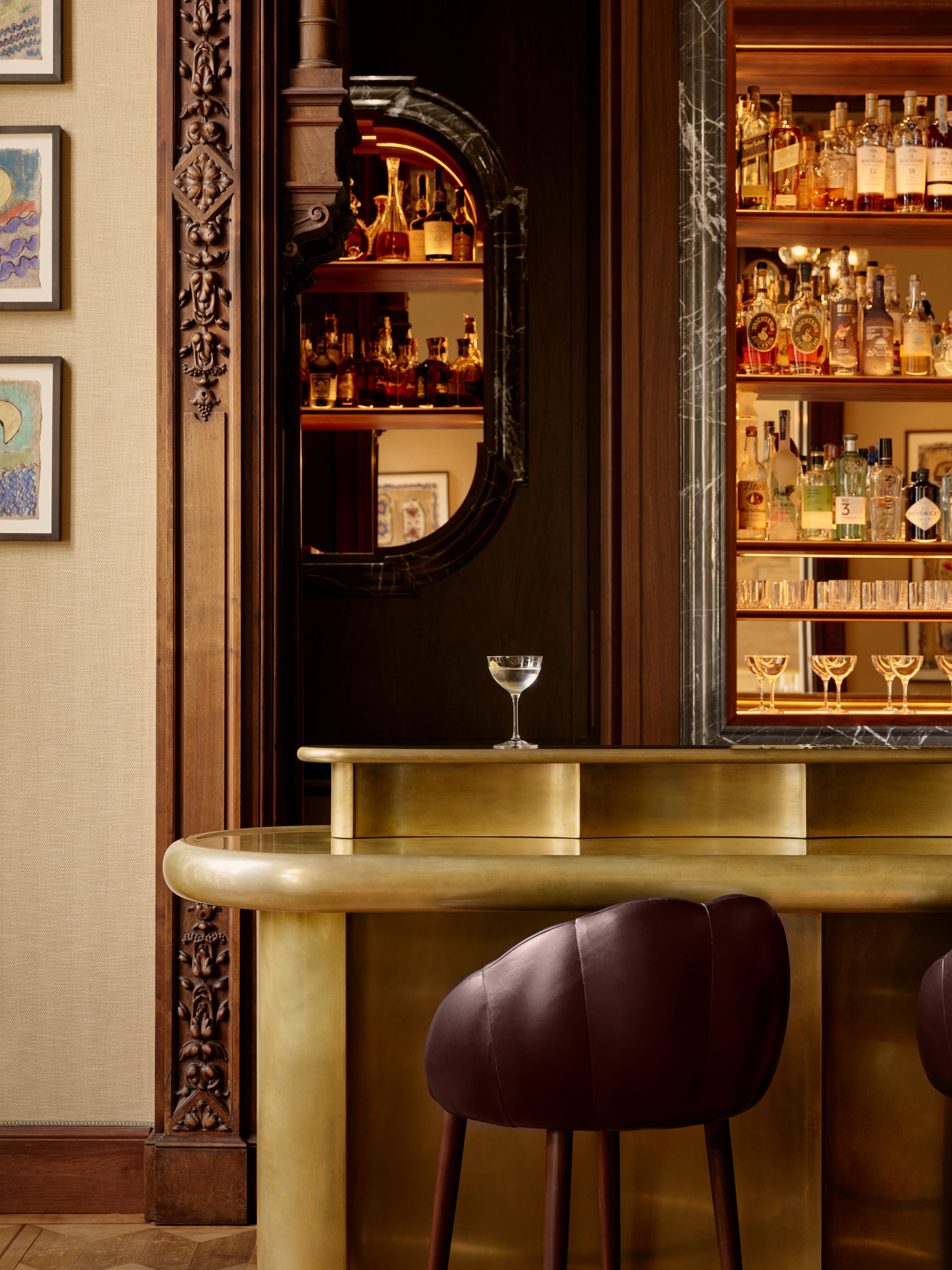 Herzog & de Meuron interiors - Villa Roccabruna Bar & Bistro, Blevio, Como, Italy