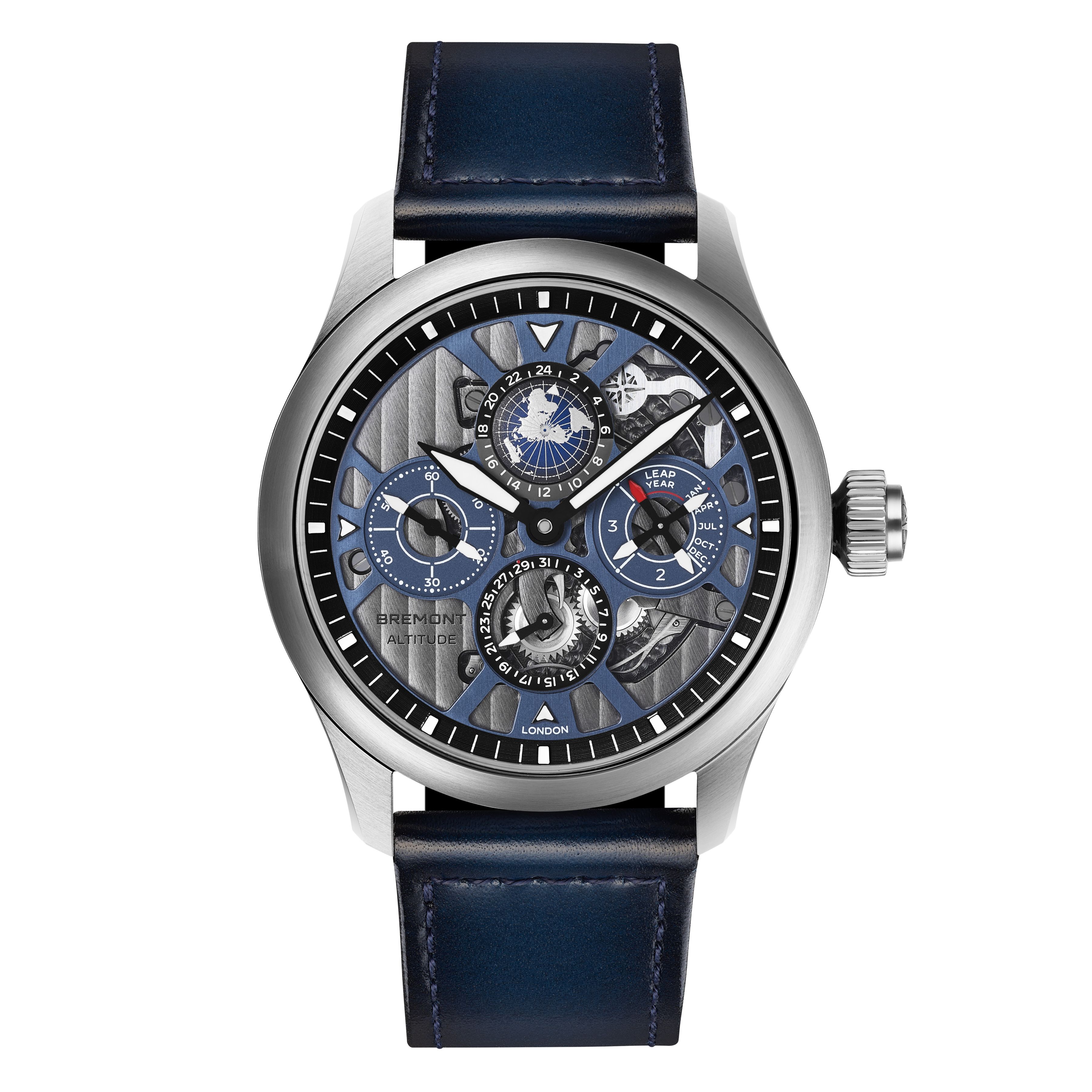 Altitude Perpetual  Calendar GMT Mono-pusher