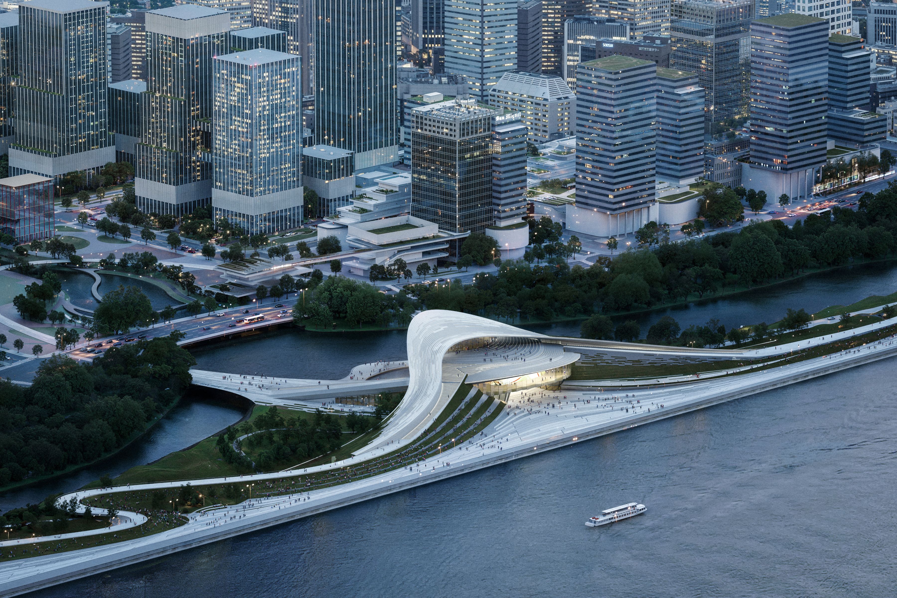 Sn&oslash;hetta designs Hangzhou Qiantang Bay Art Museum