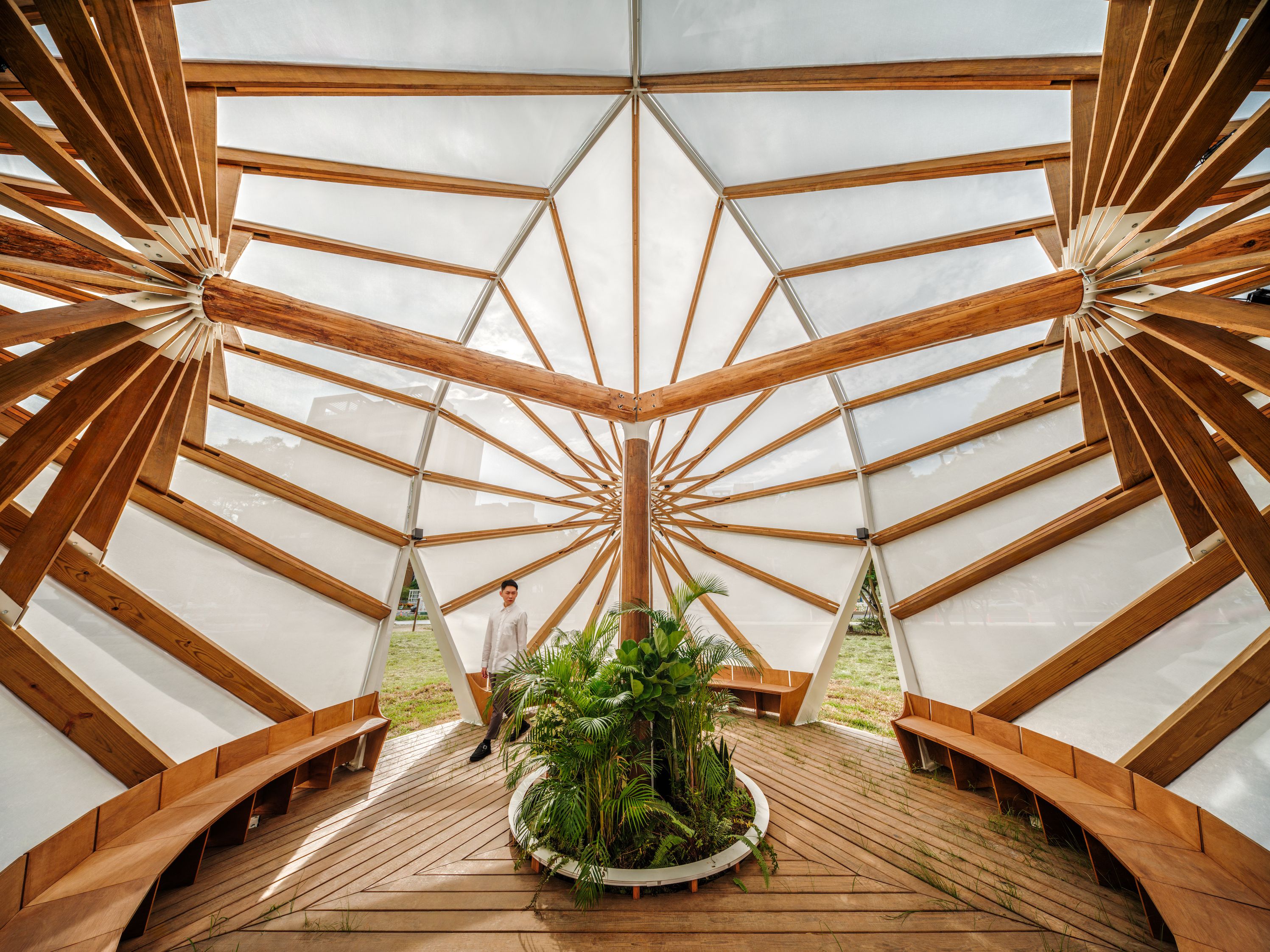Artist/principal architect: Cheng Tsung FENG - All Together Under the Umbrella