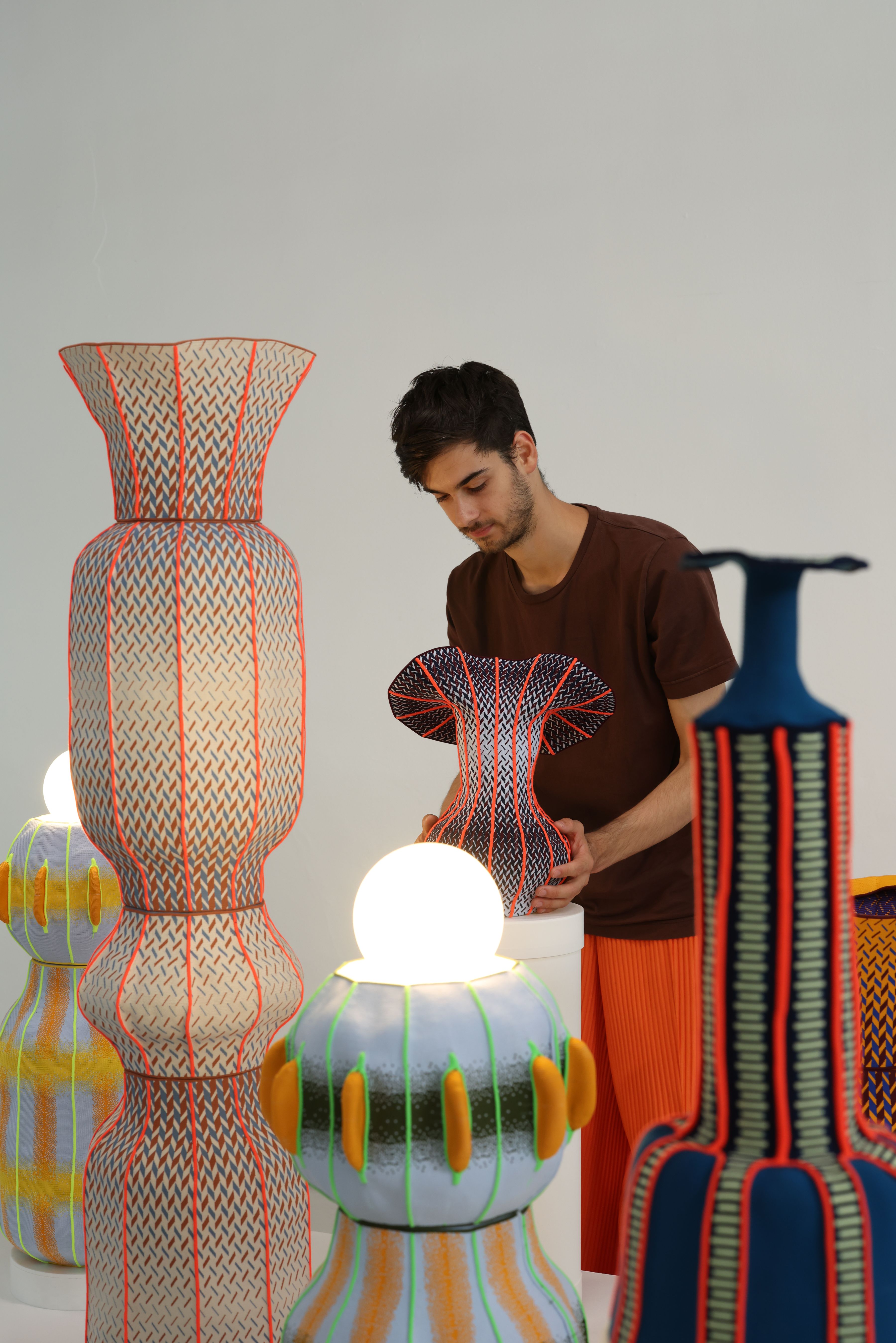 Gaspard Fleury-Dugy at his studio