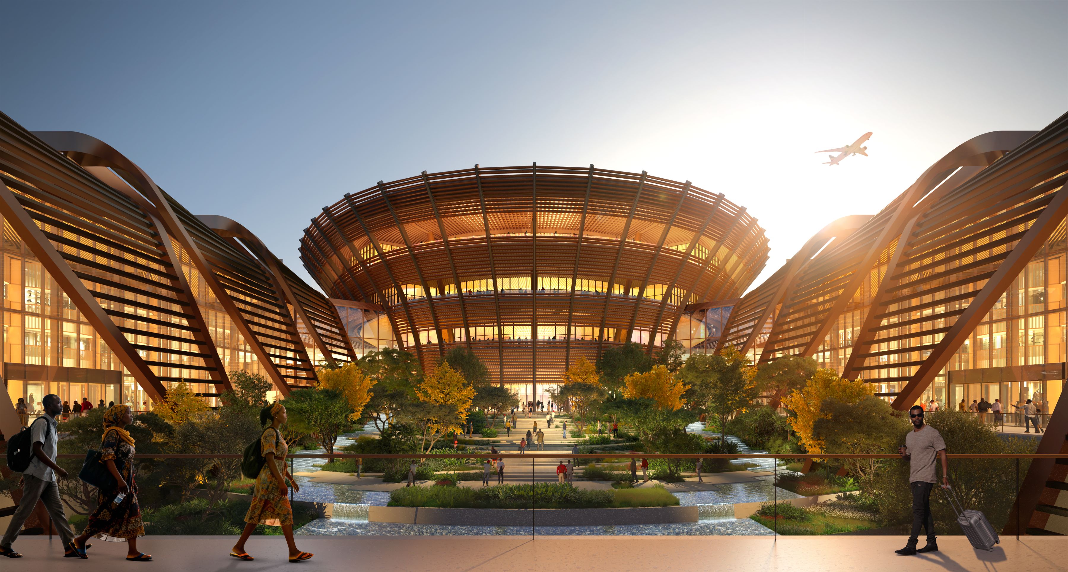 Zaha Hadid Architects Bishoftu International Airport